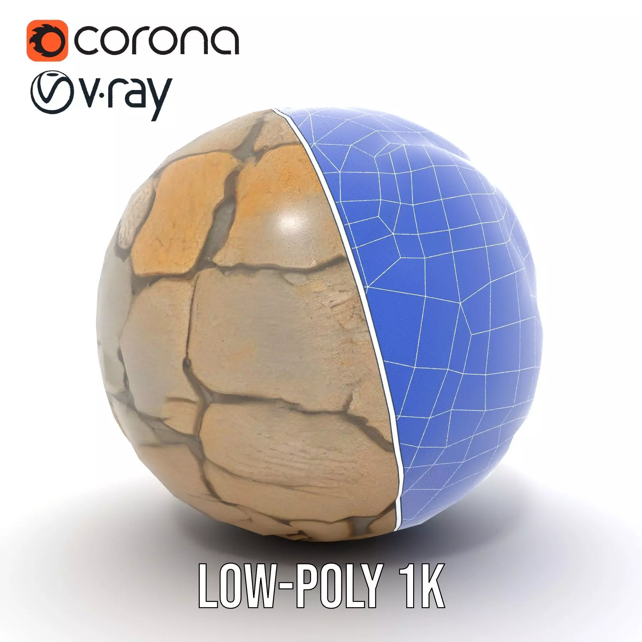 Cracked Stone Surface model pack Texture_31