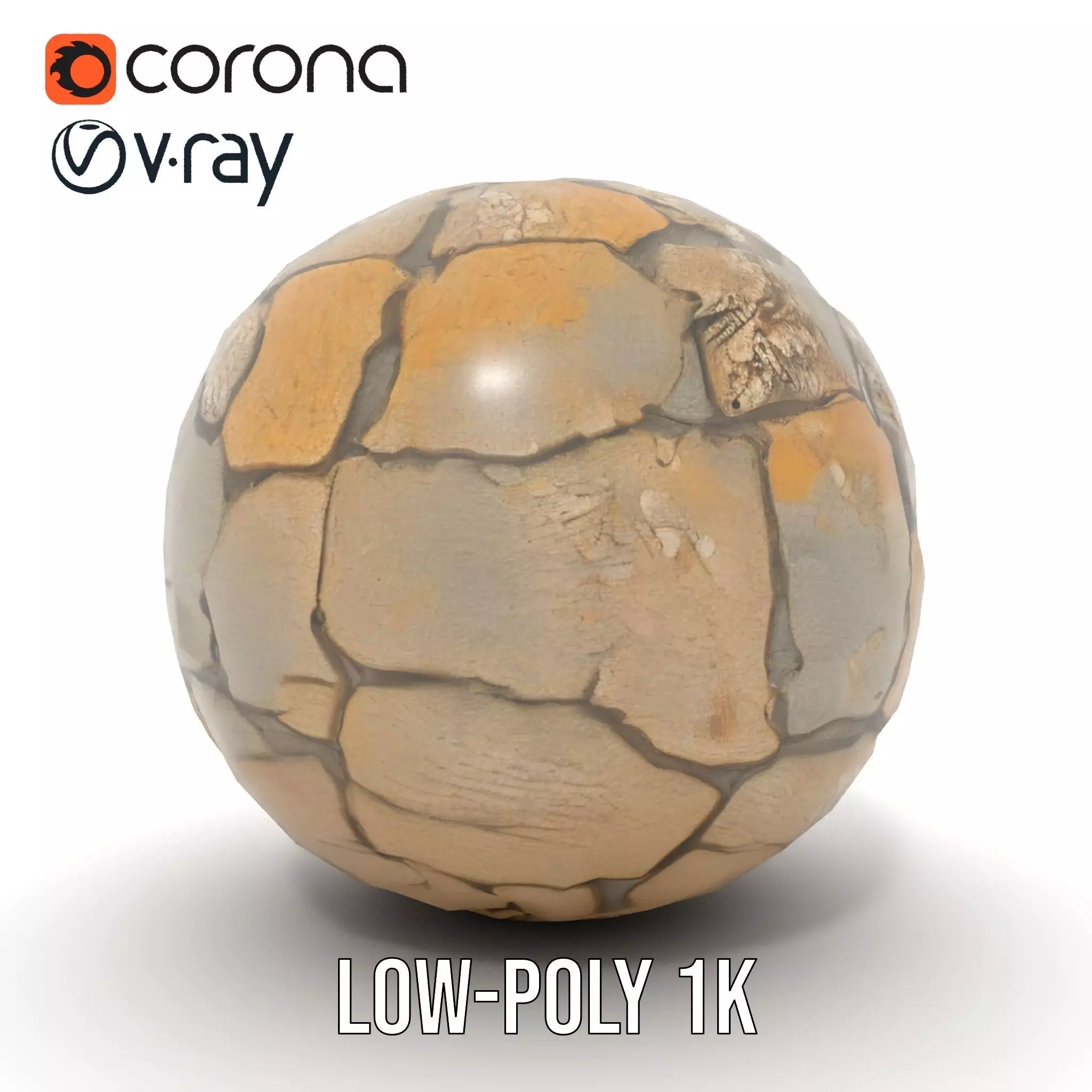 Cracked Stone Surface model pack Texture_7