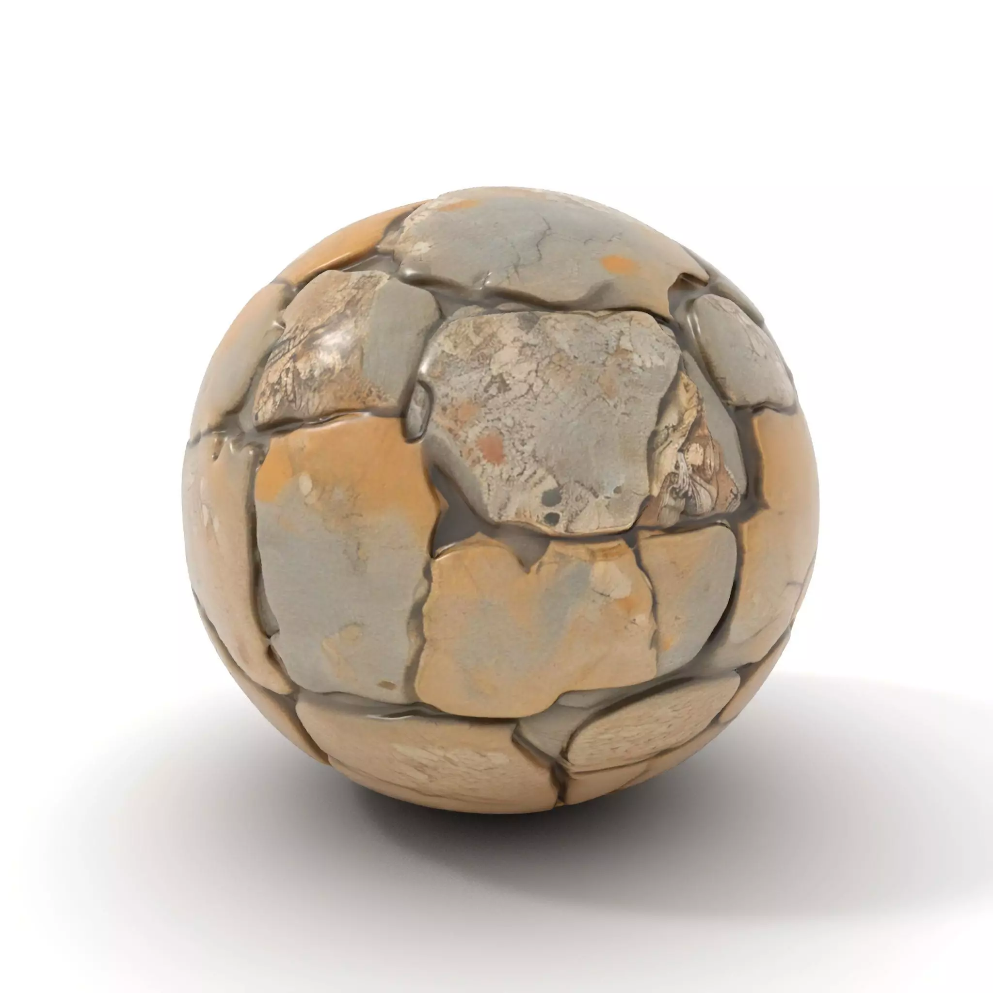 Cracked Stone Surface model pack Texture_0