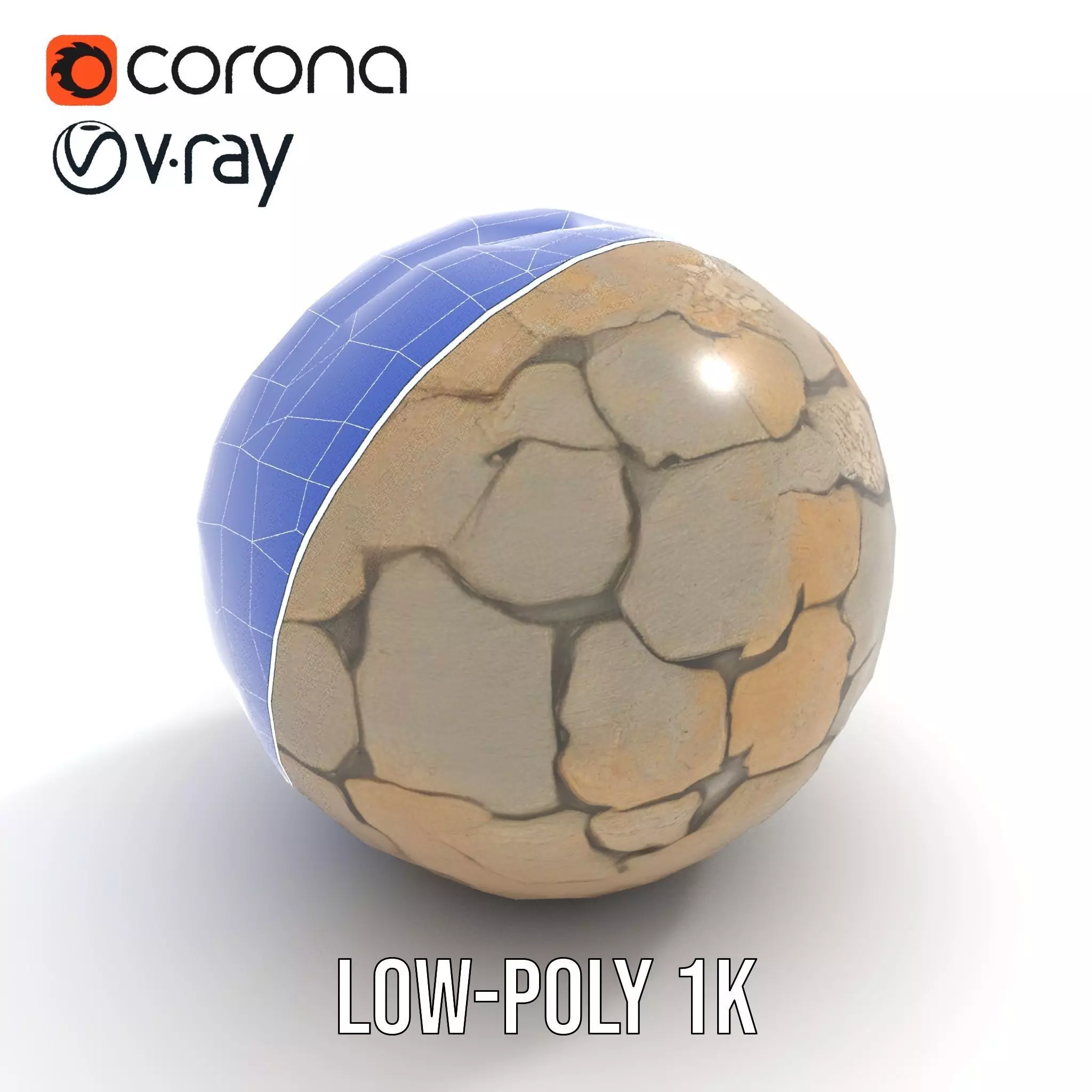 Cracked Stone Surface model pack Texture_8