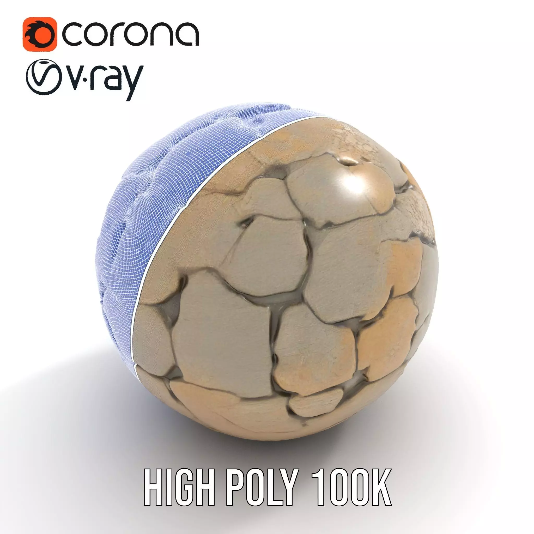 Cracked Stone Surface model pack Texture_26