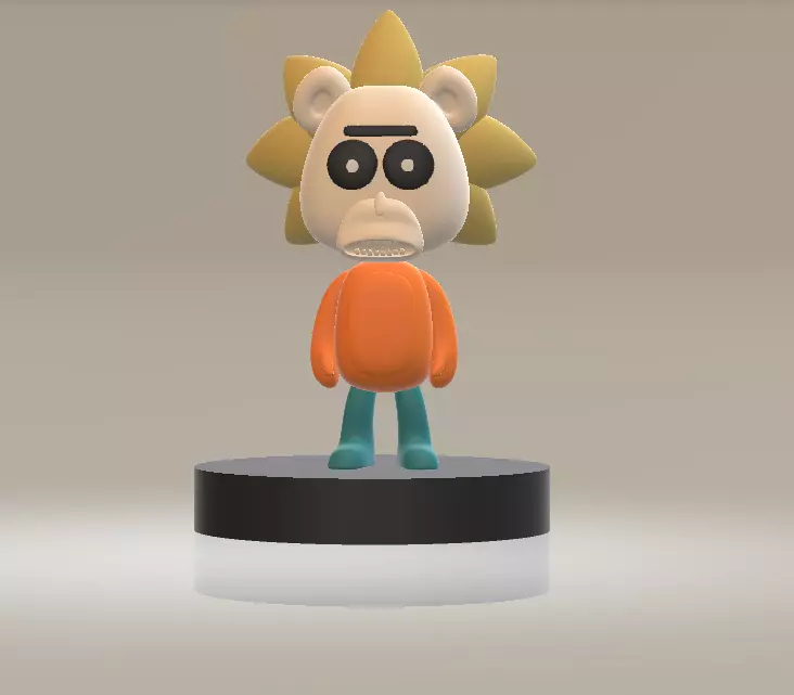 TEDDY RICK RICK UND MORTY 3d printable model 3D print model