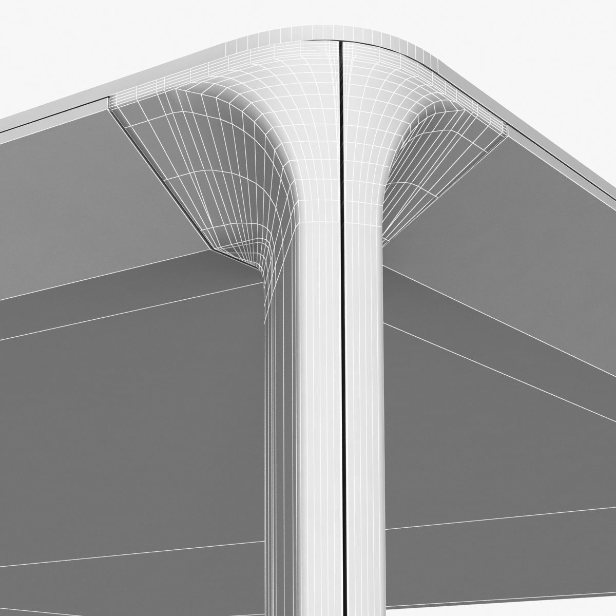 Holly Hunt shadow dining table 3D model_8