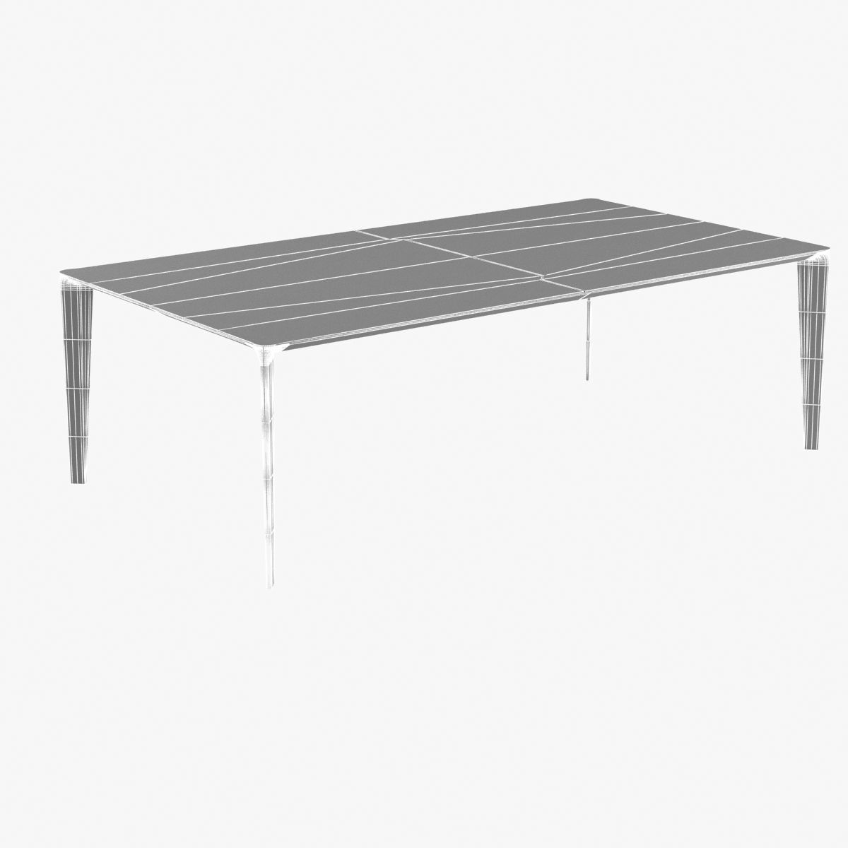 Holly Hunt shadow dining table 3D model_1