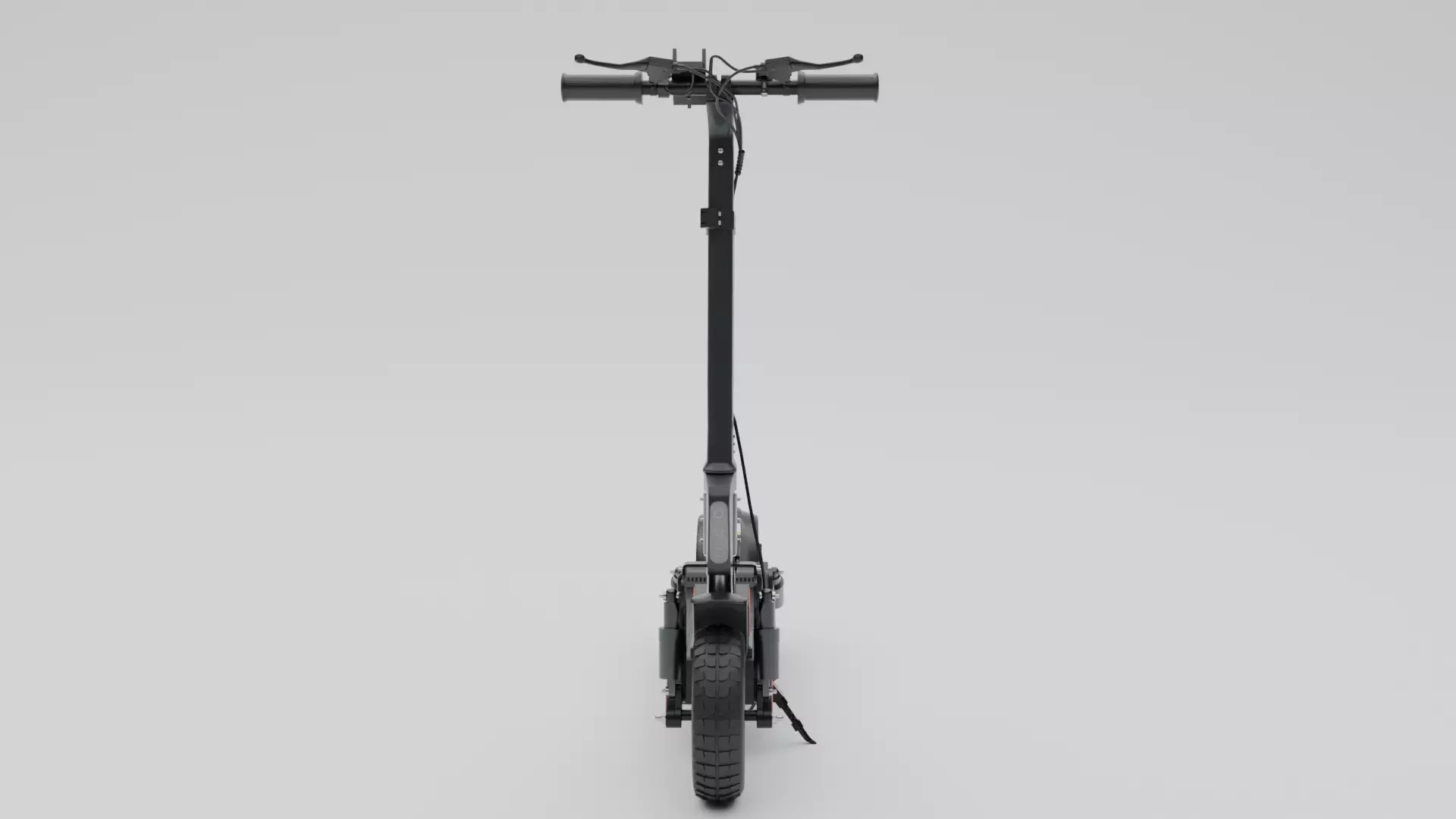 Electrical Cycle Low-poly 3D model_1