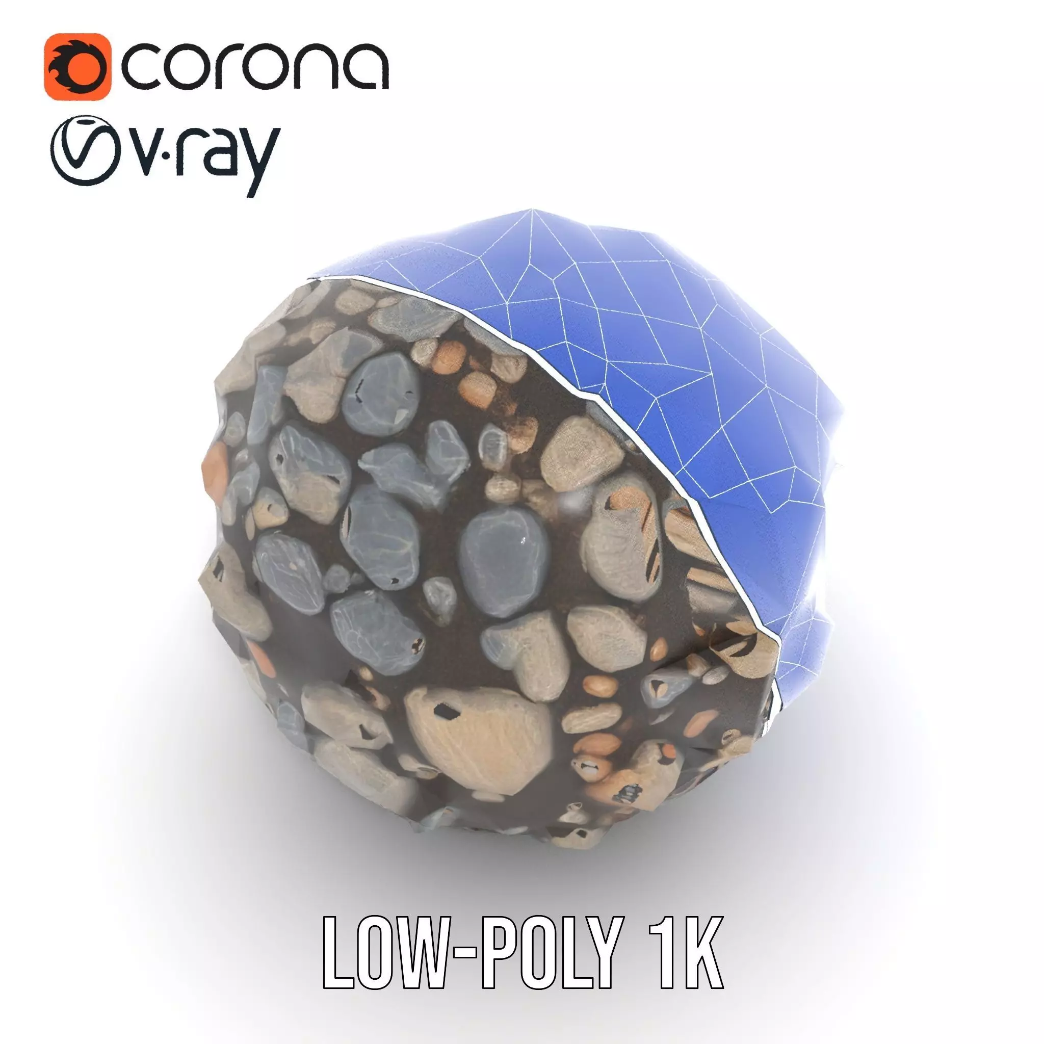 Pebble Stone Texture model pack Texture_9