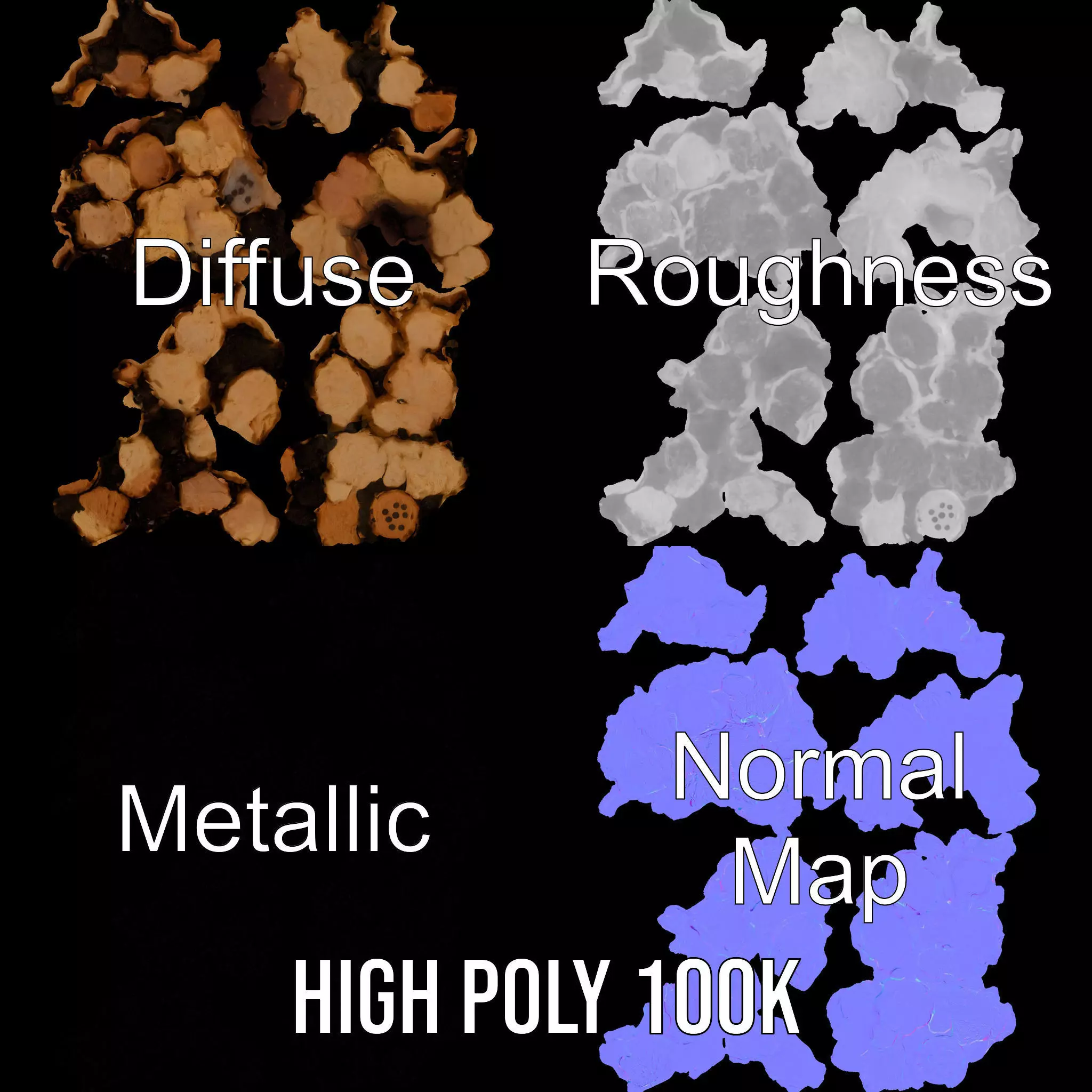 Earthy Stone Texture model pack Texture_3