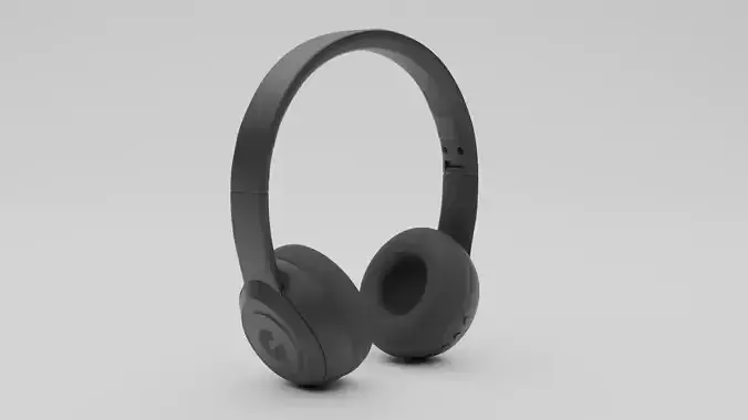 HeadPhone Low-poly 3D model