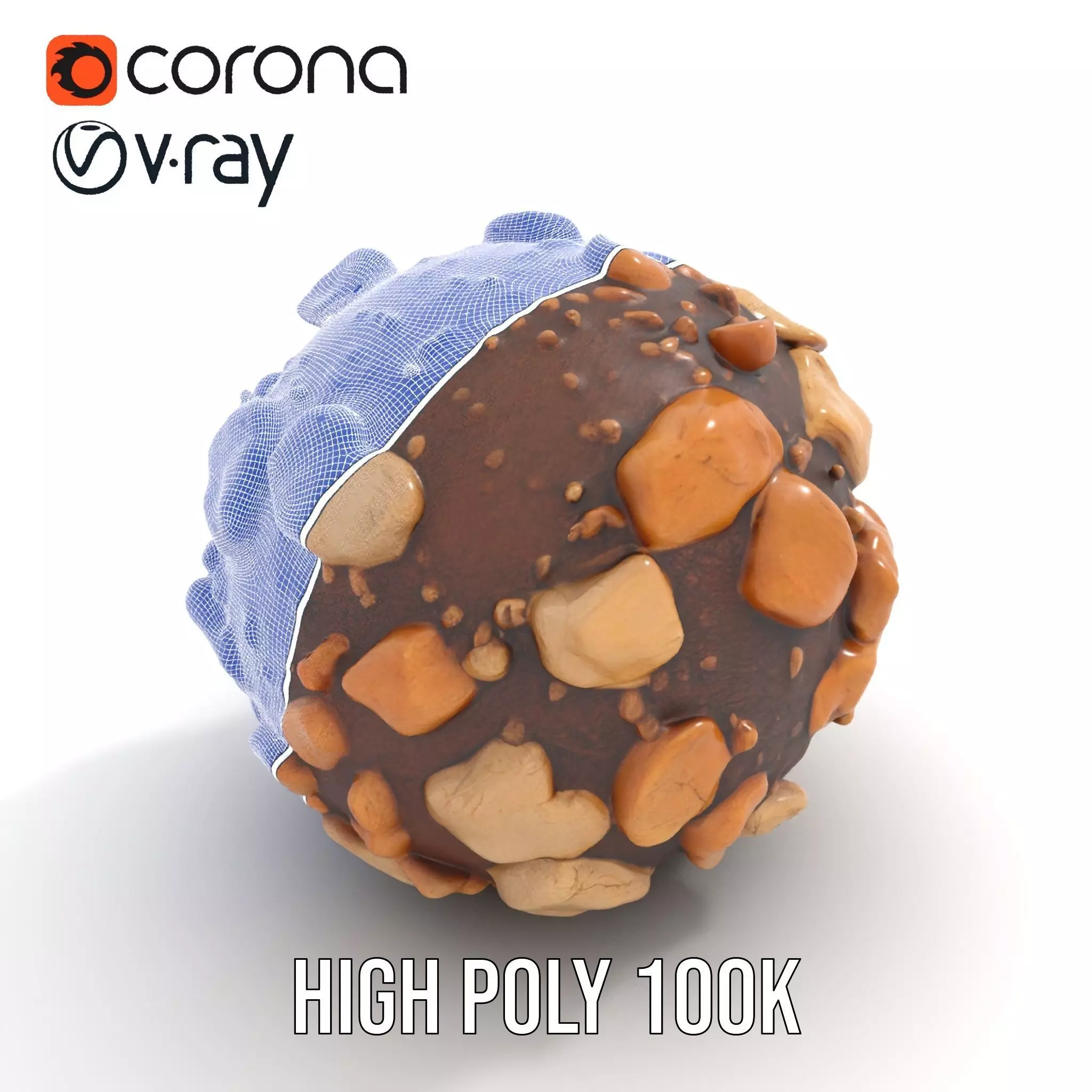 Rock Terrain Spherical model pack Texture_34