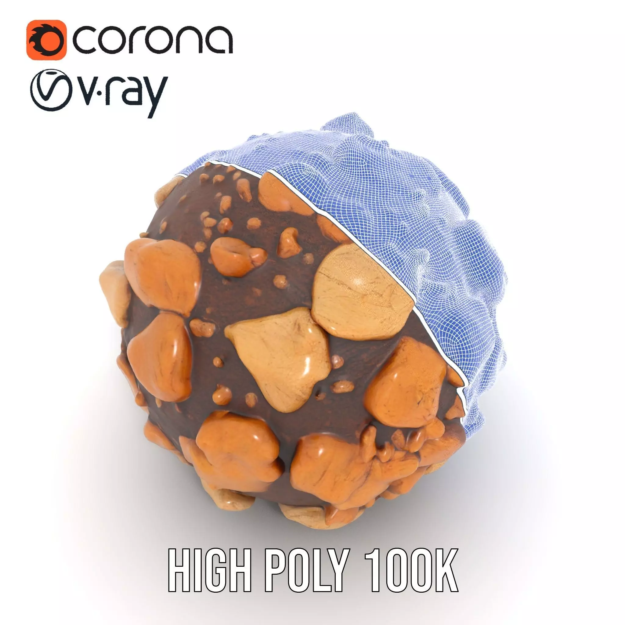 Rock Terrain Spherical model pack Texture_33