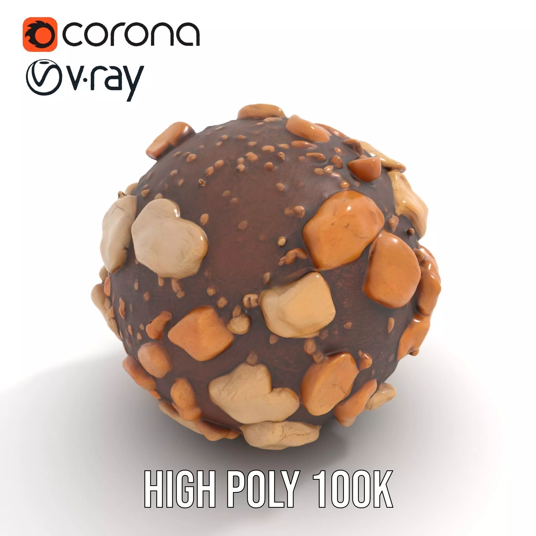 Rock Terrain Spherical model pack Texture_17