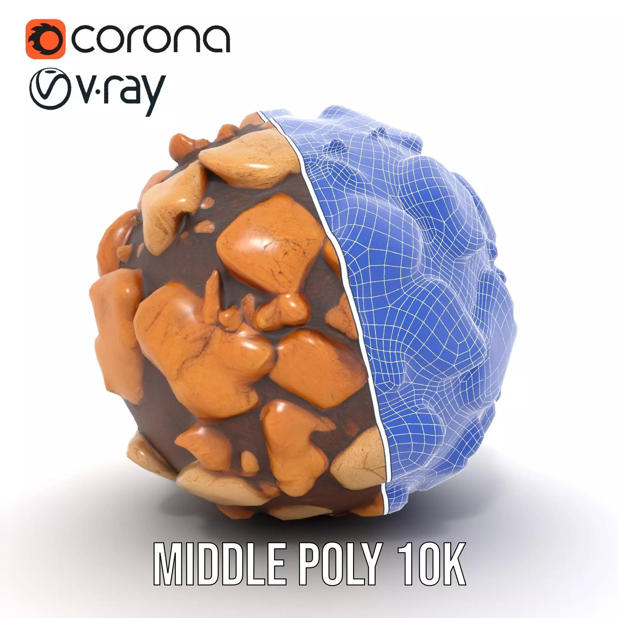 Rock Terrain Spherical model pack Texture_29