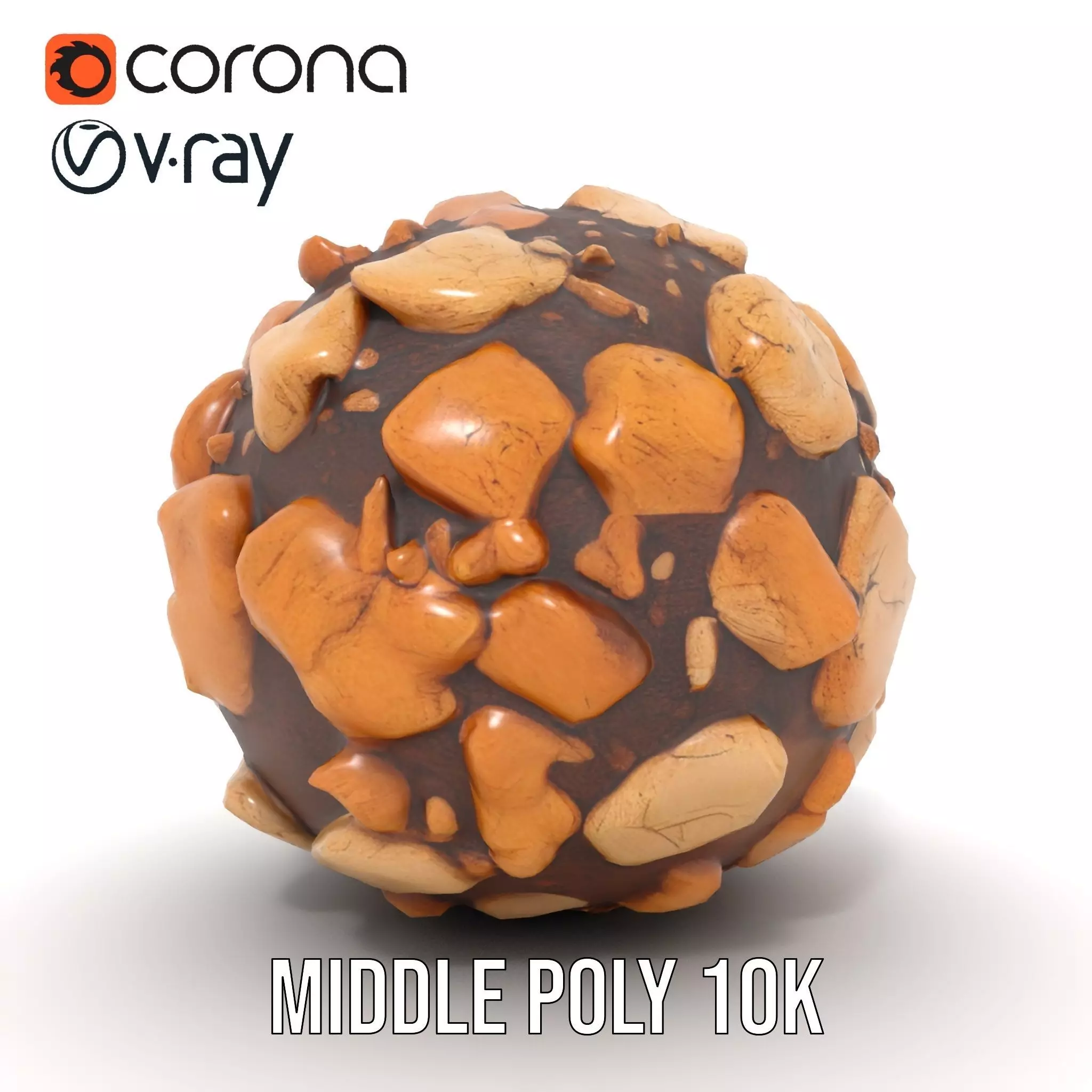 Rock Terrain Spherical model pack Texture_18