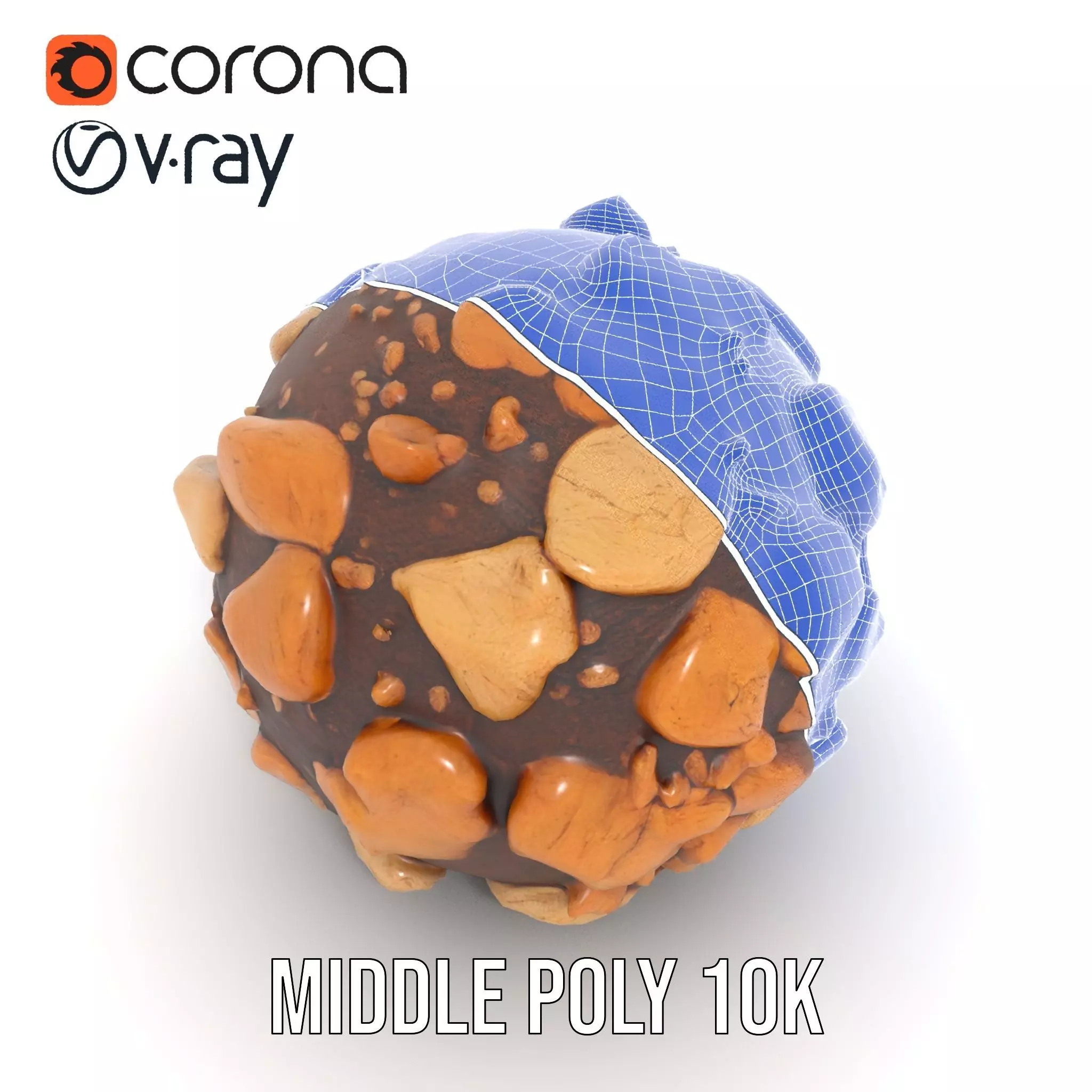 Rock Terrain Spherical model pack Texture_24