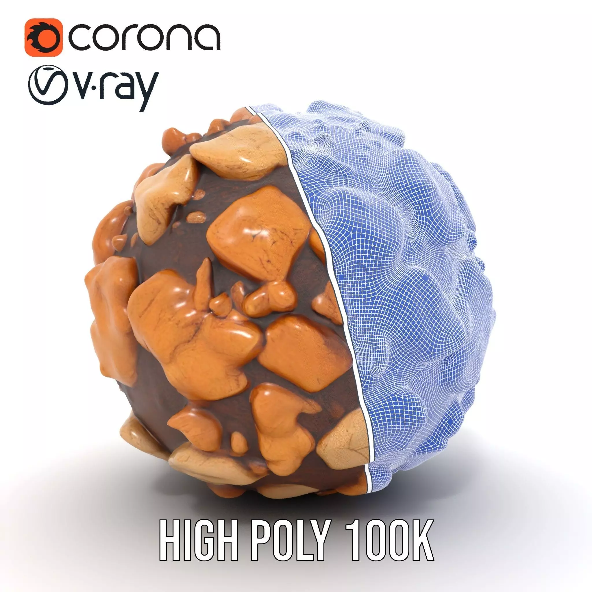 Rock Terrain Spherical model pack Texture_32