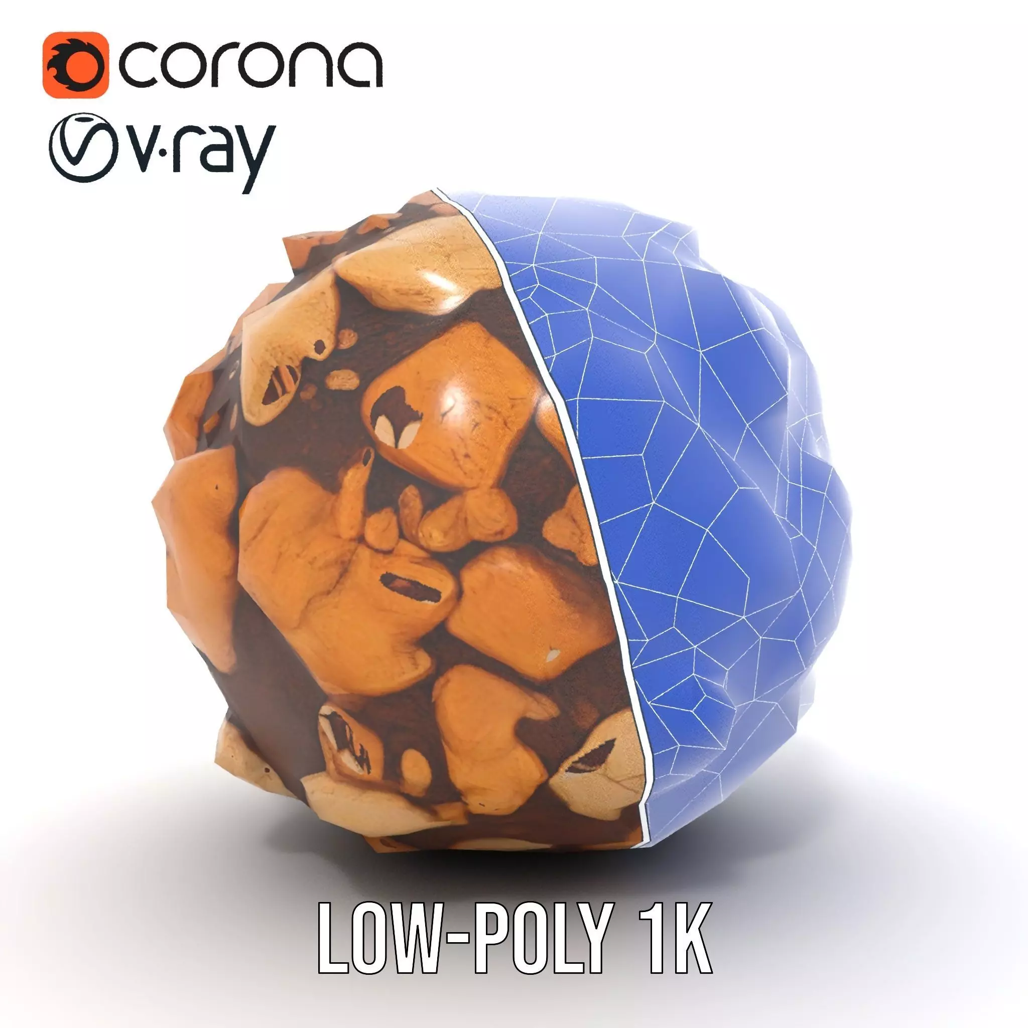 Rock Terrain Spherical model pack Texture_25