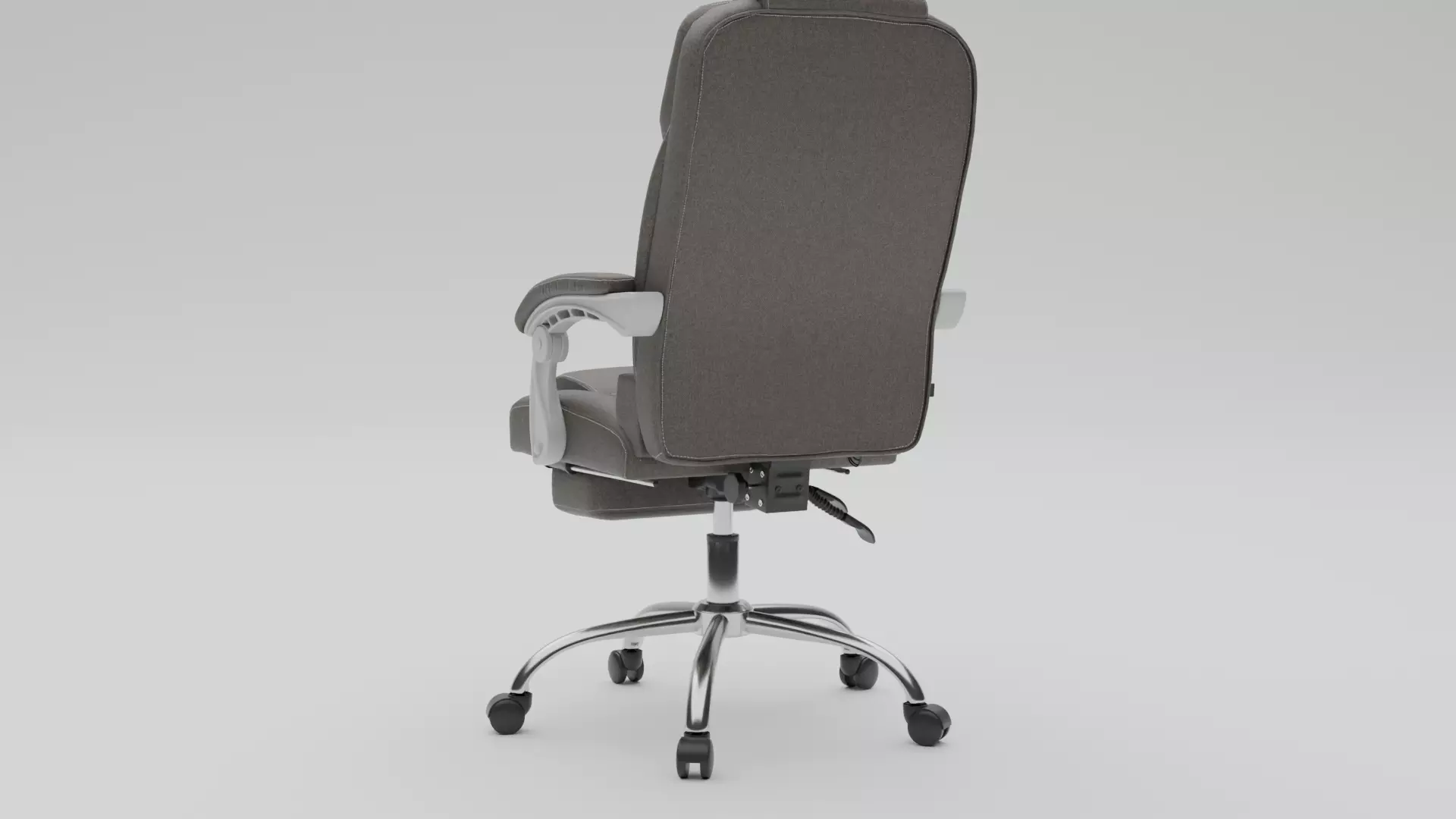 Office Chair Low-poly 3D model_5