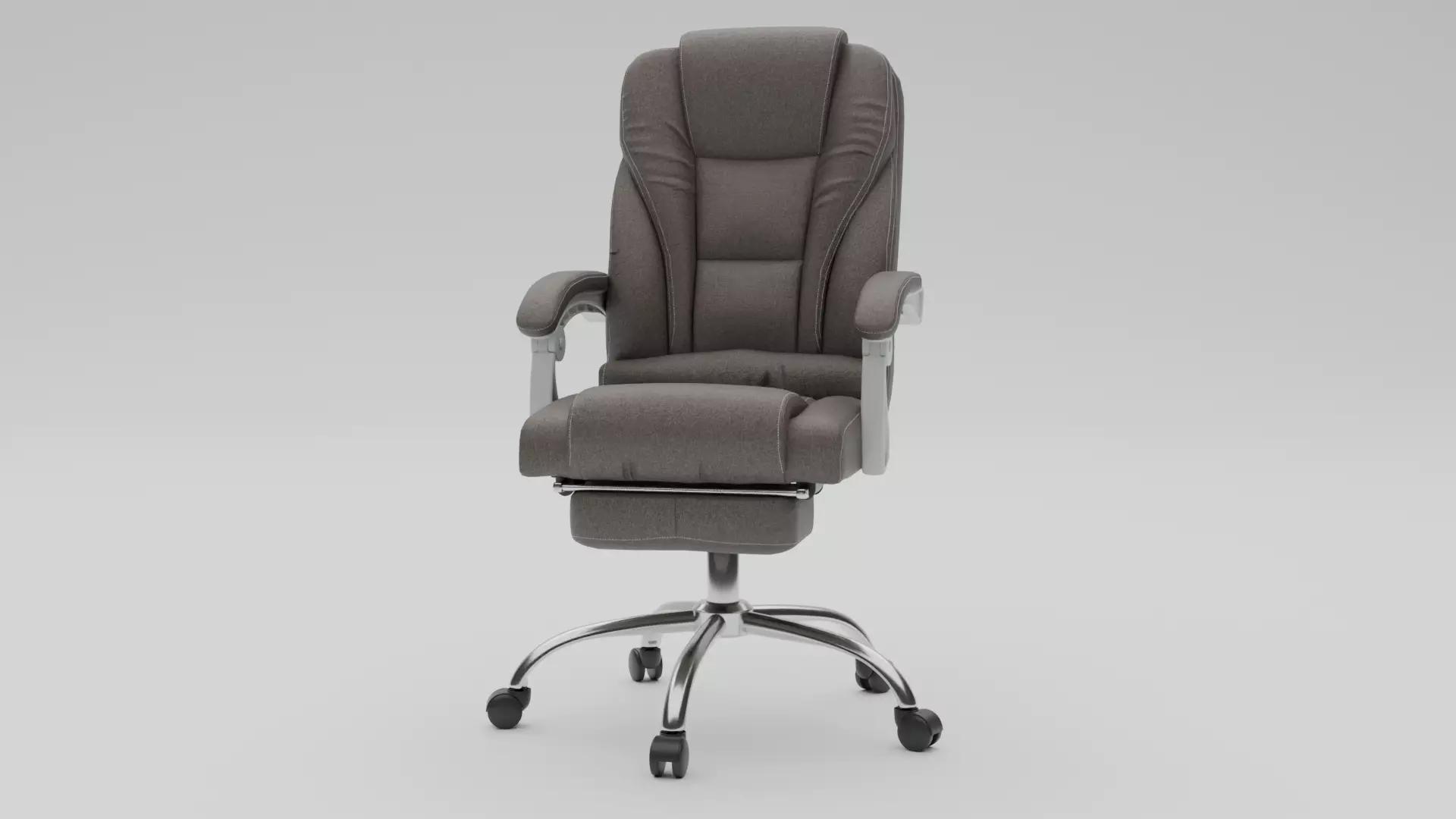 Office Chair Low-poly 3D model_8