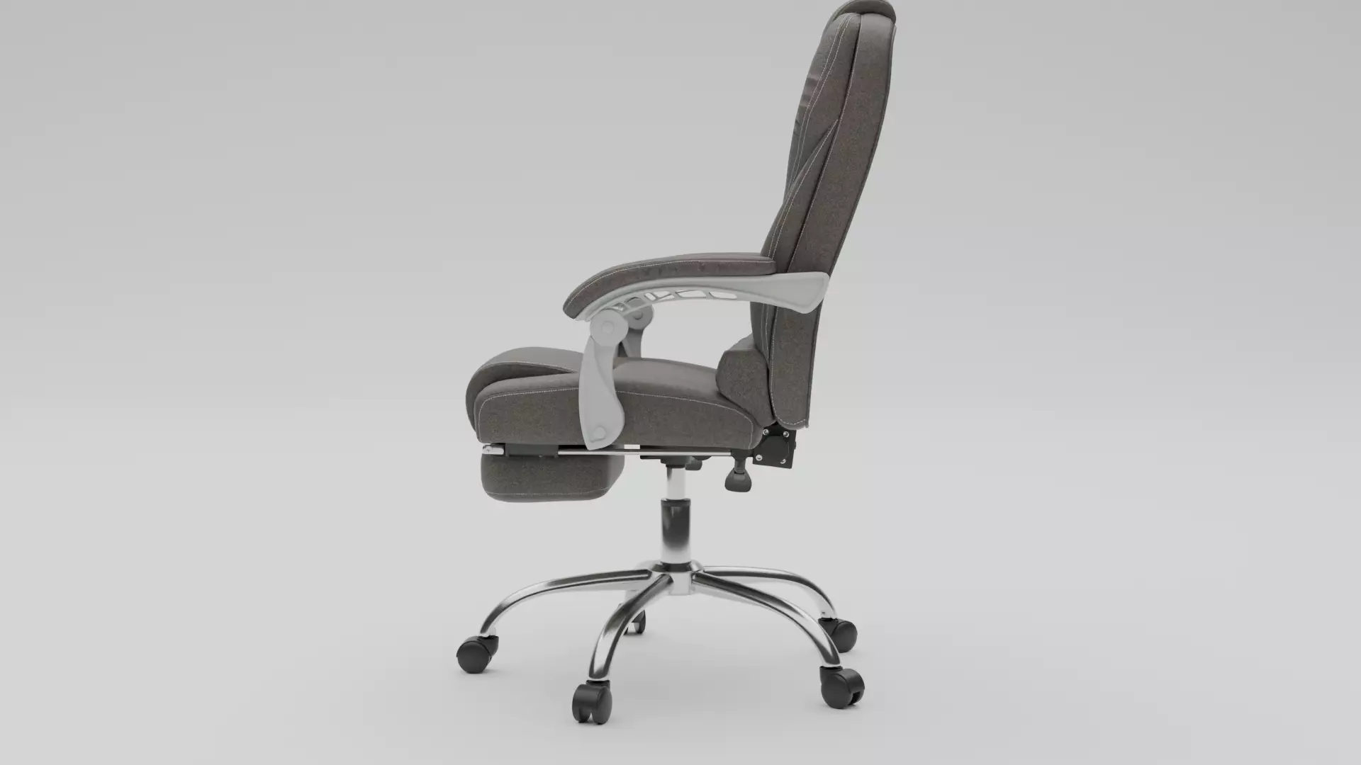 Office Chair Low-poly 3D model_6