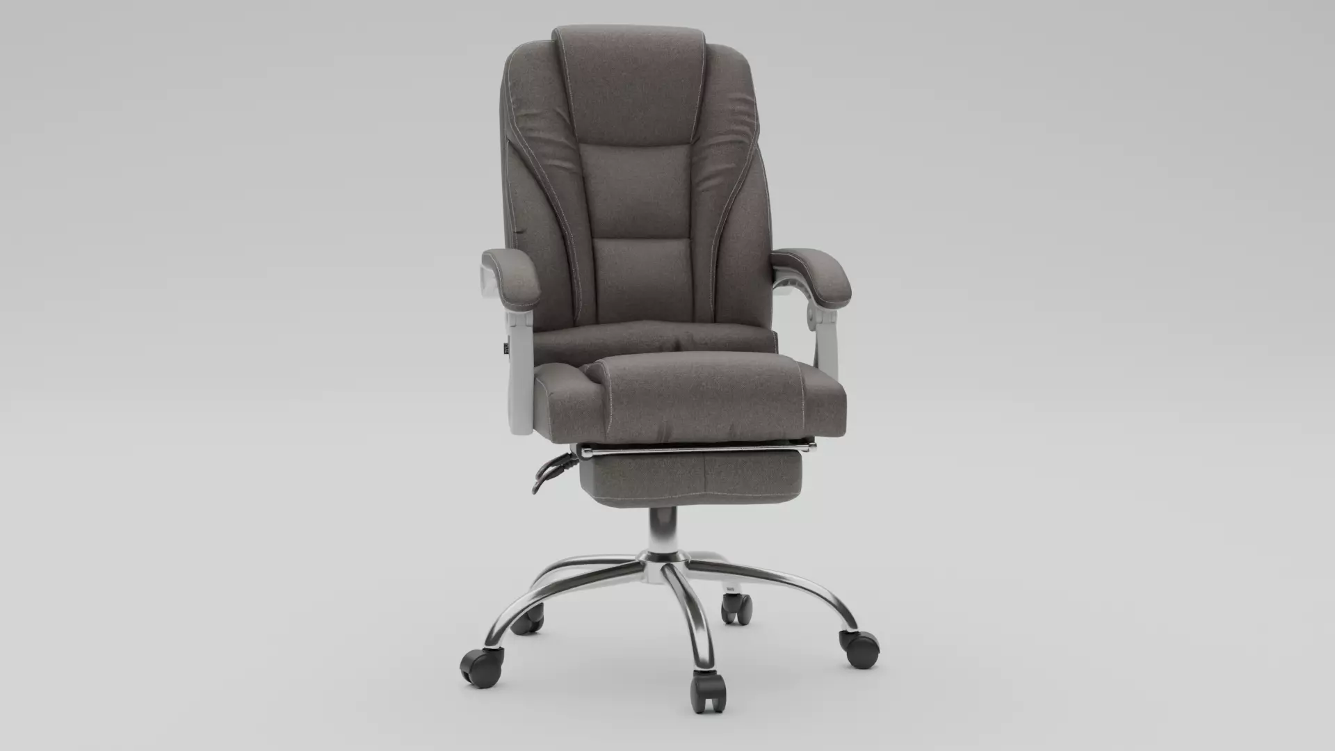 Office Chair Low-poly 3D model_2