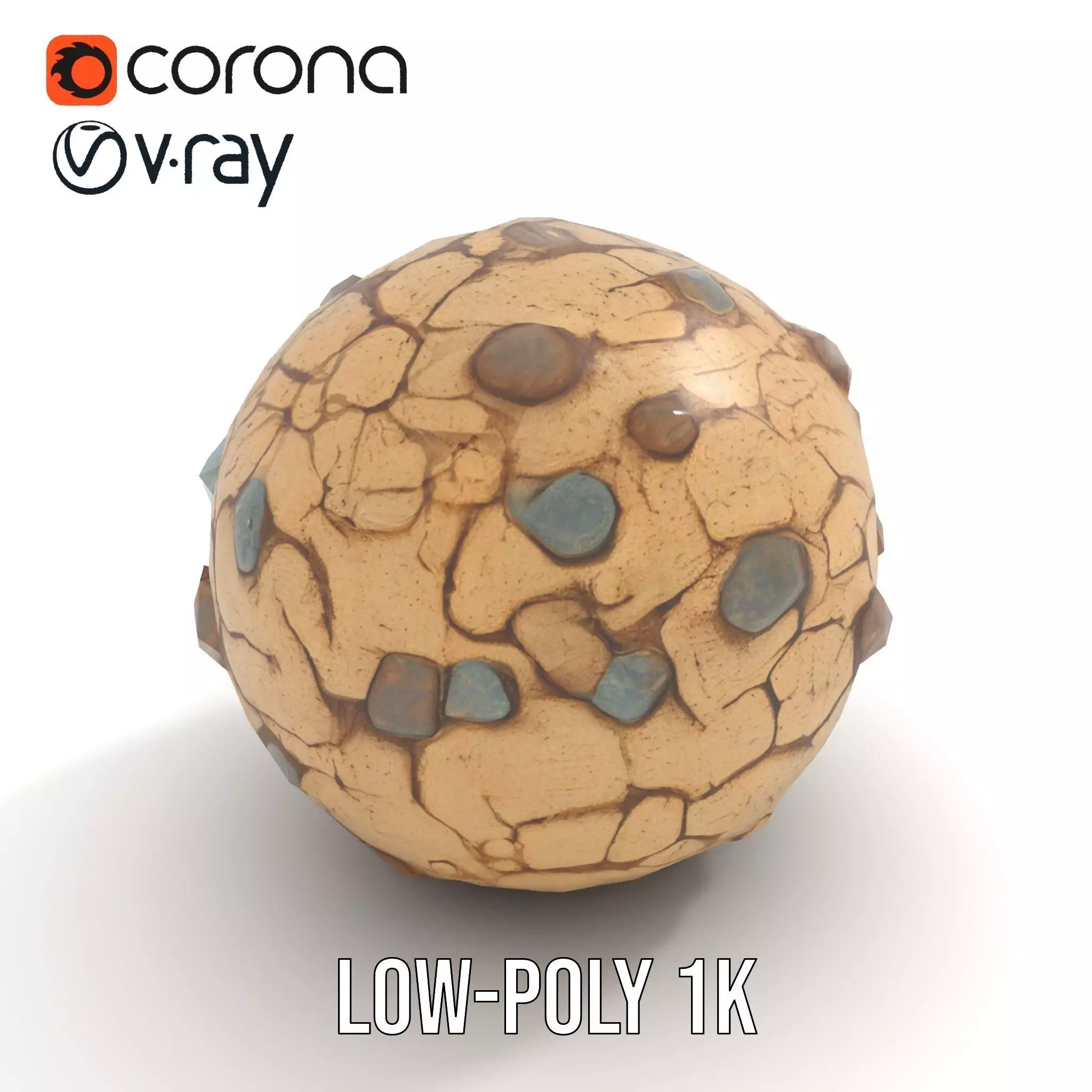 Cracked Earth Texture model pack Texture_9