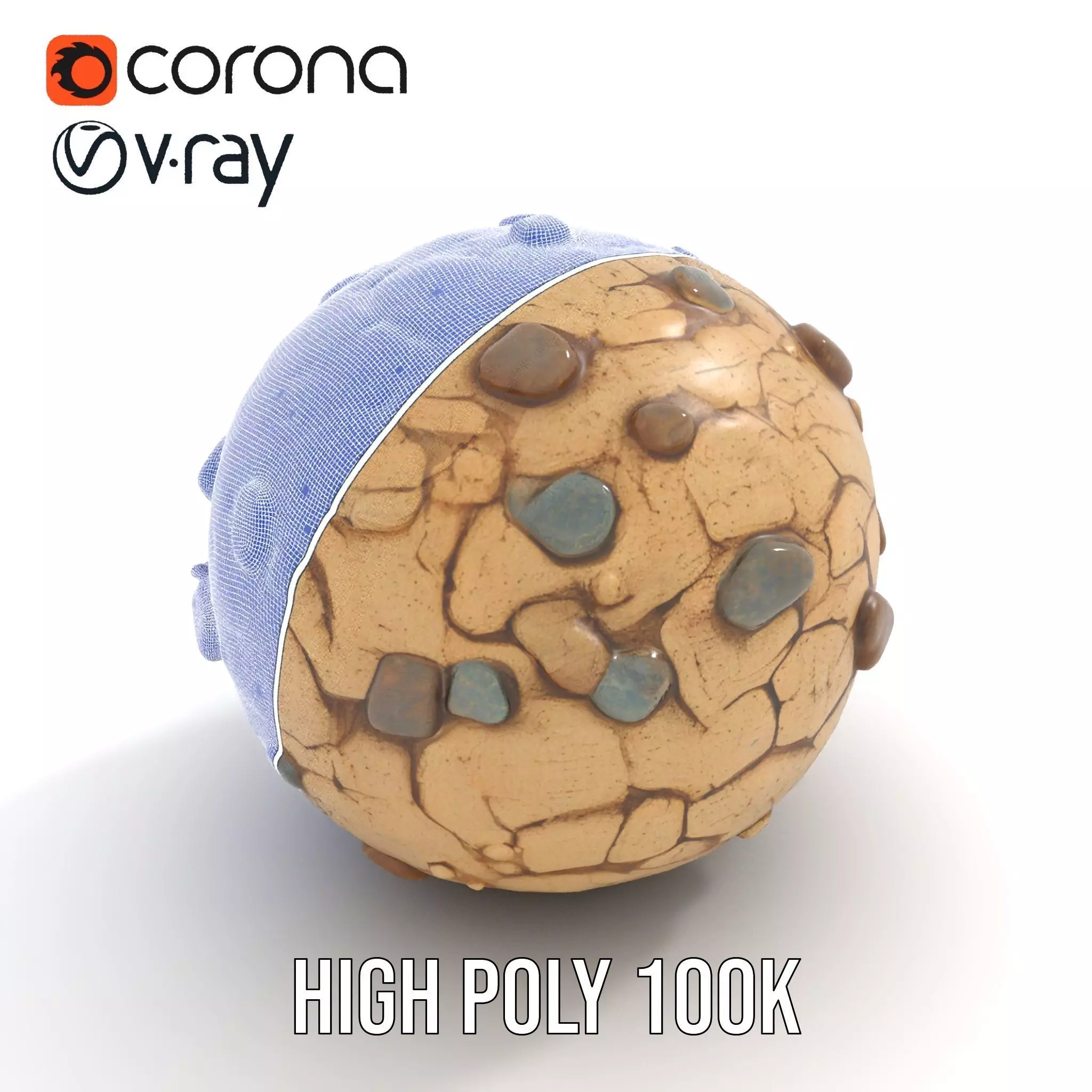 Cracked Earth Texture model pack Texture_32