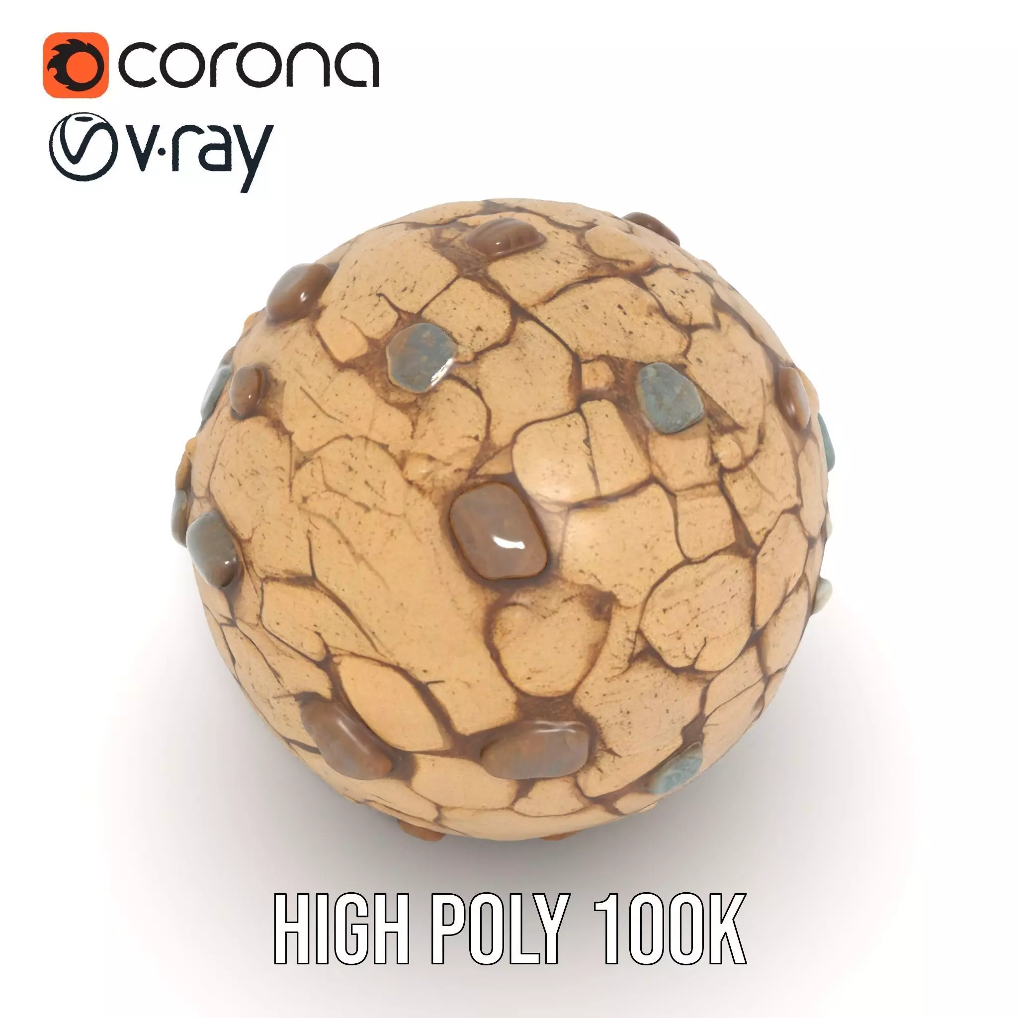 Cracked Earth Texture model pack Texture_22