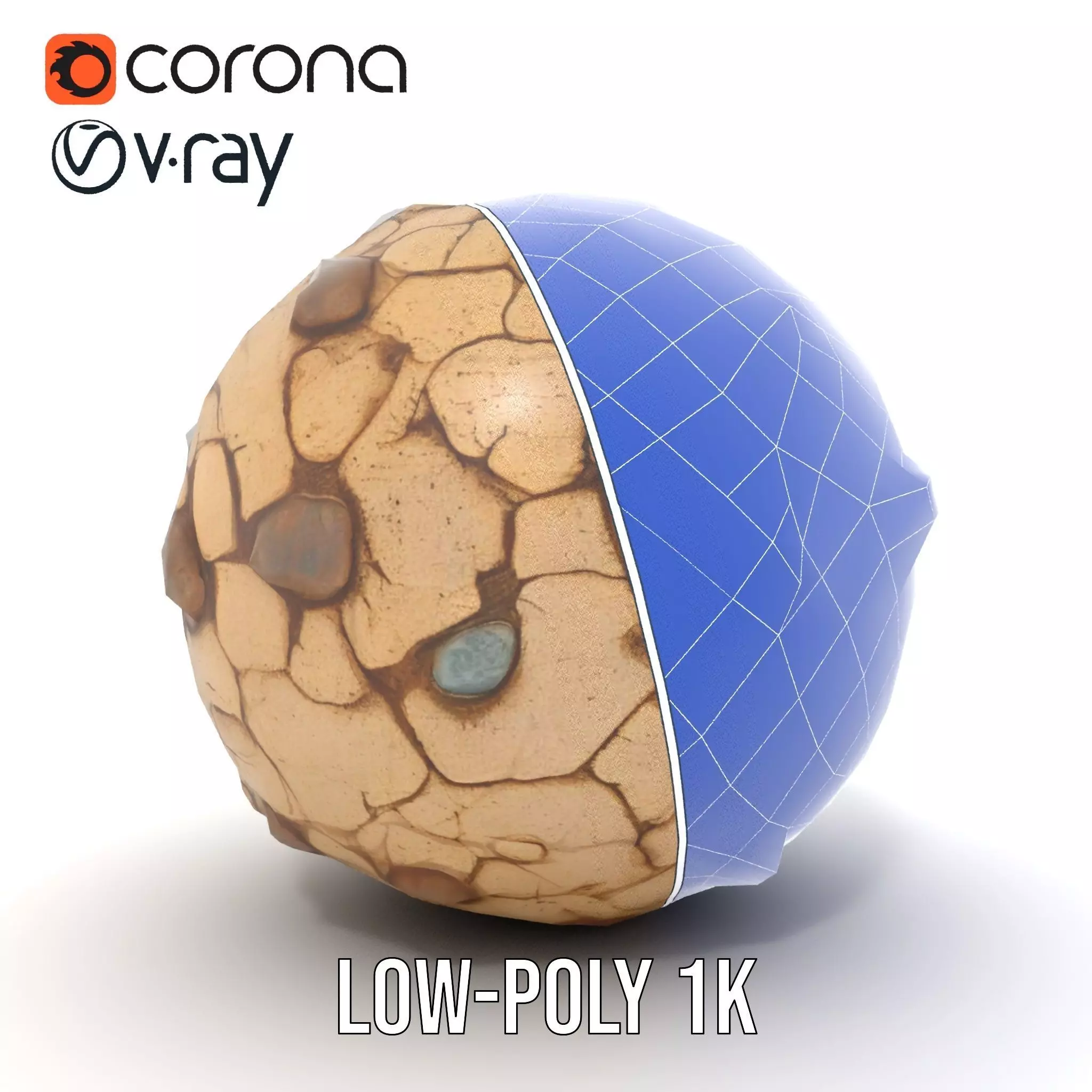 Cracked Earth Texture model pack Texture_21