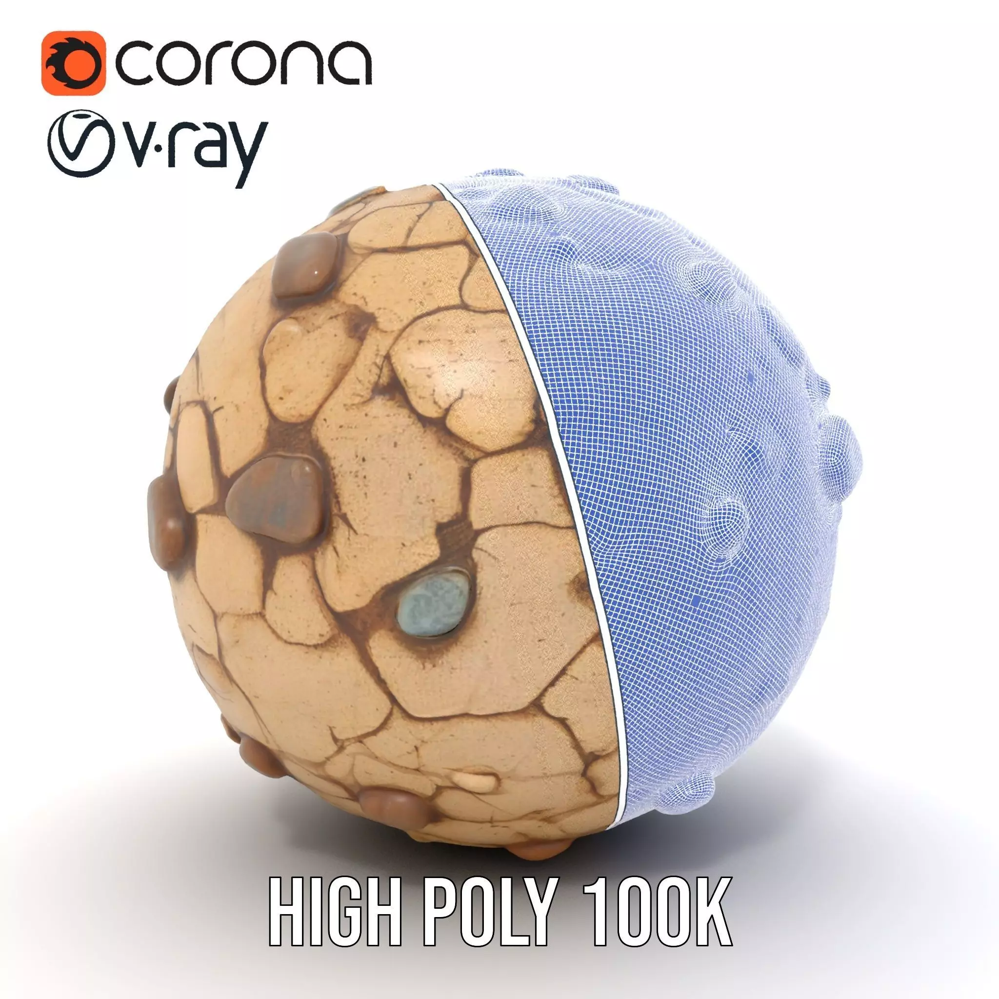 Cracked Earth Texture model pack Texture_34