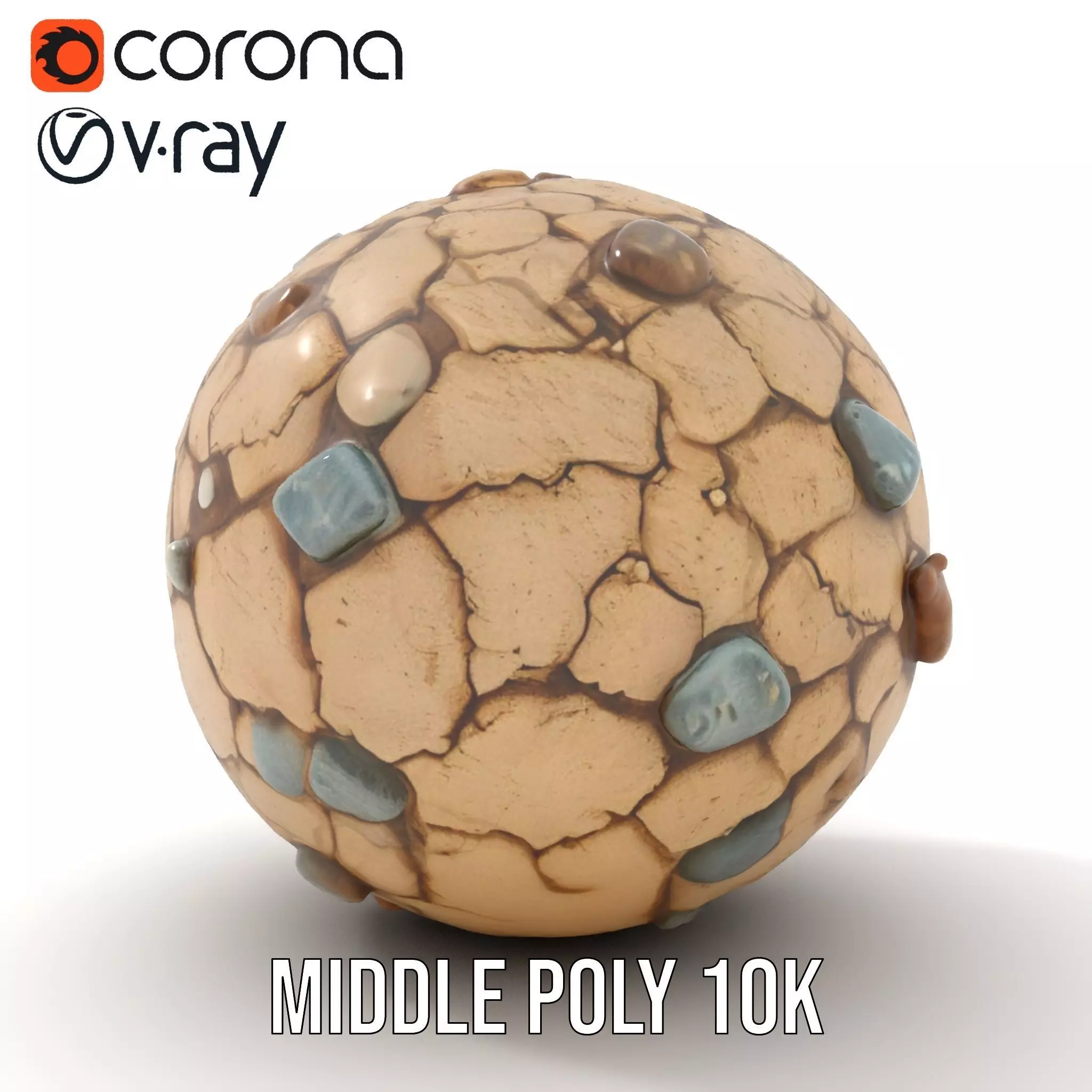 Cracked Earth Texture model pack Texture_20