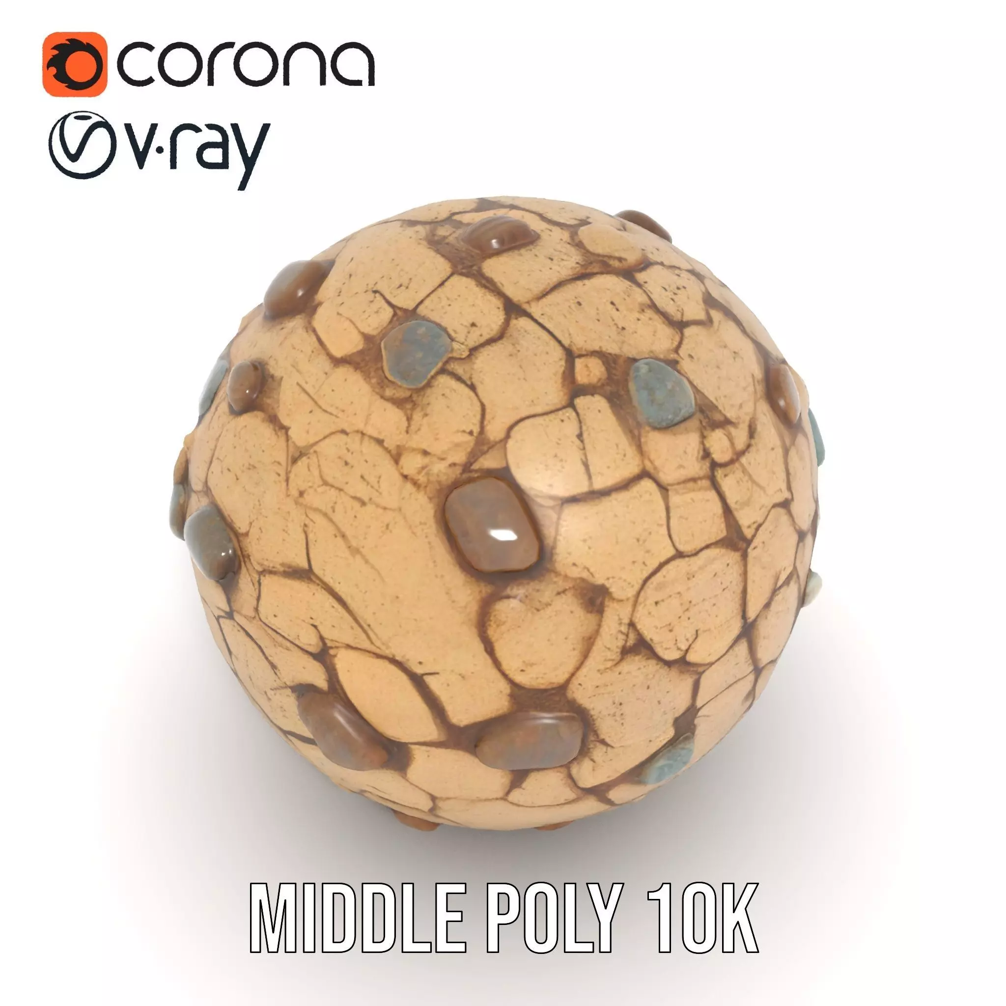 Cracked Earth Texture model pack Texture_13