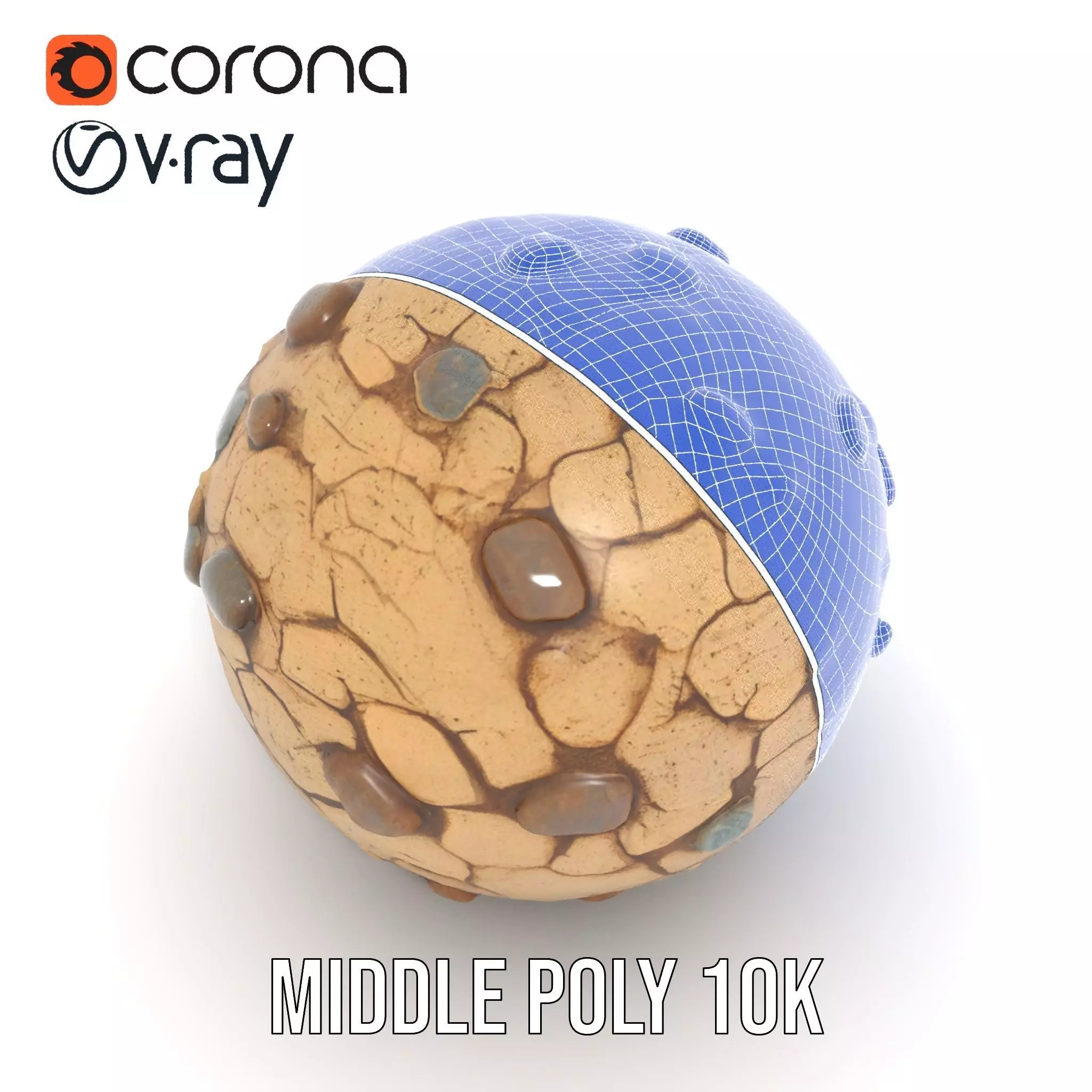 Cracked Earth Texture model pack Texture_15