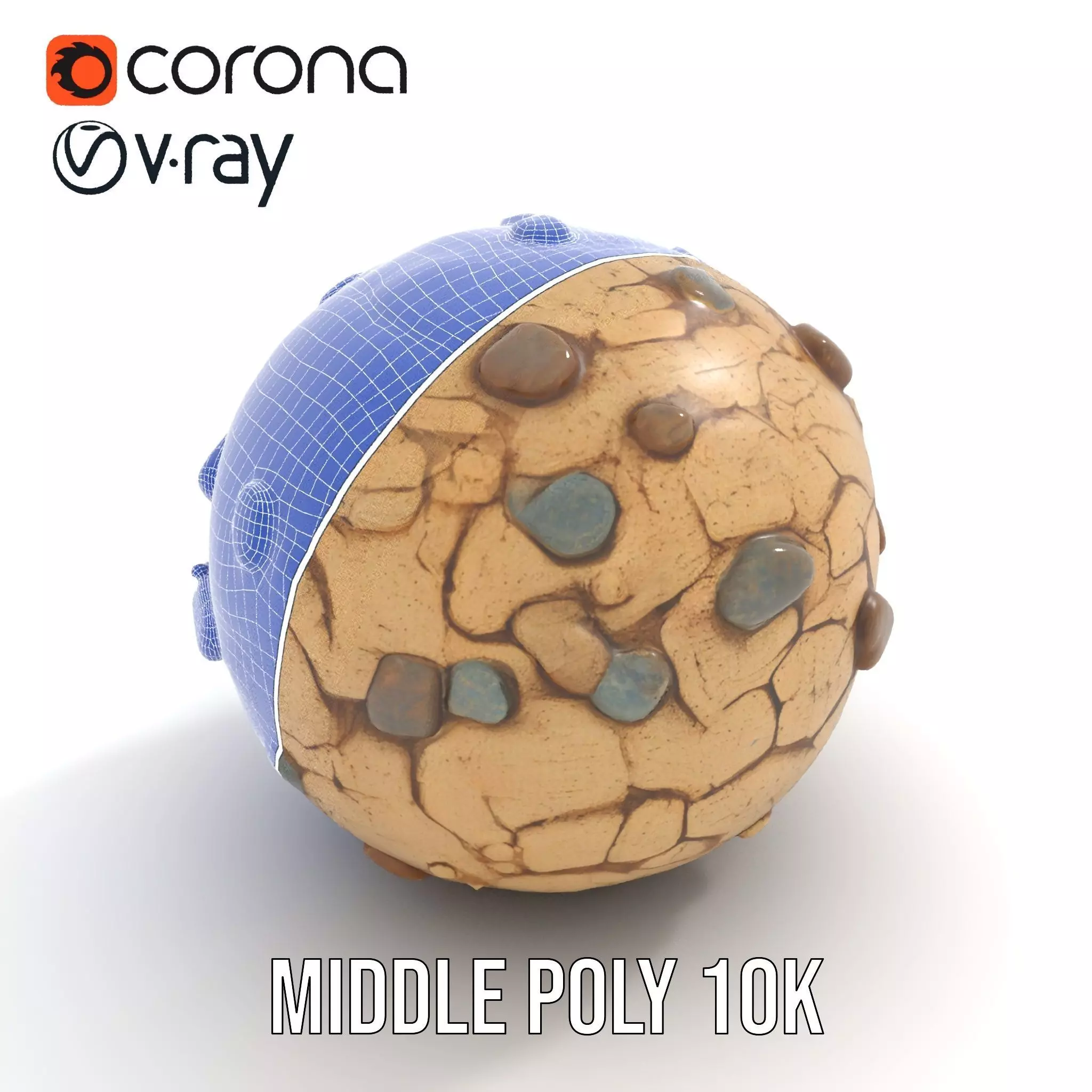 Cracked Earth Texture model pack Texture_29