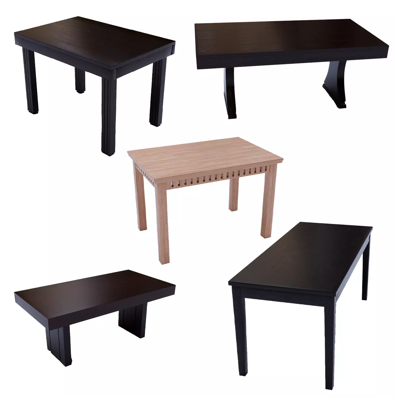 5 Dining Table Mini Pack - Unique Collection  Vol 4 _0