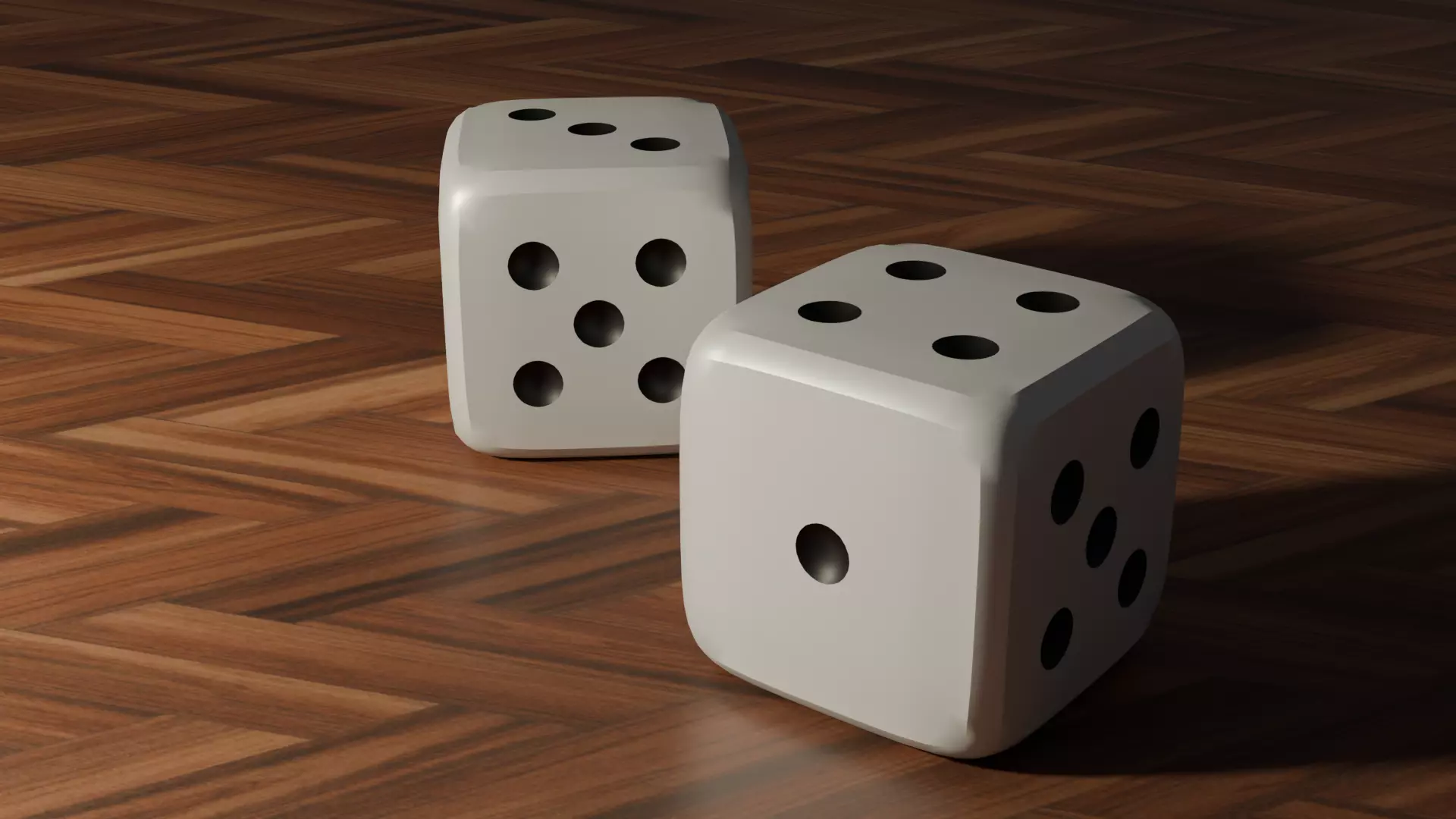 dice - 18mm Free low-poly 3D model_2