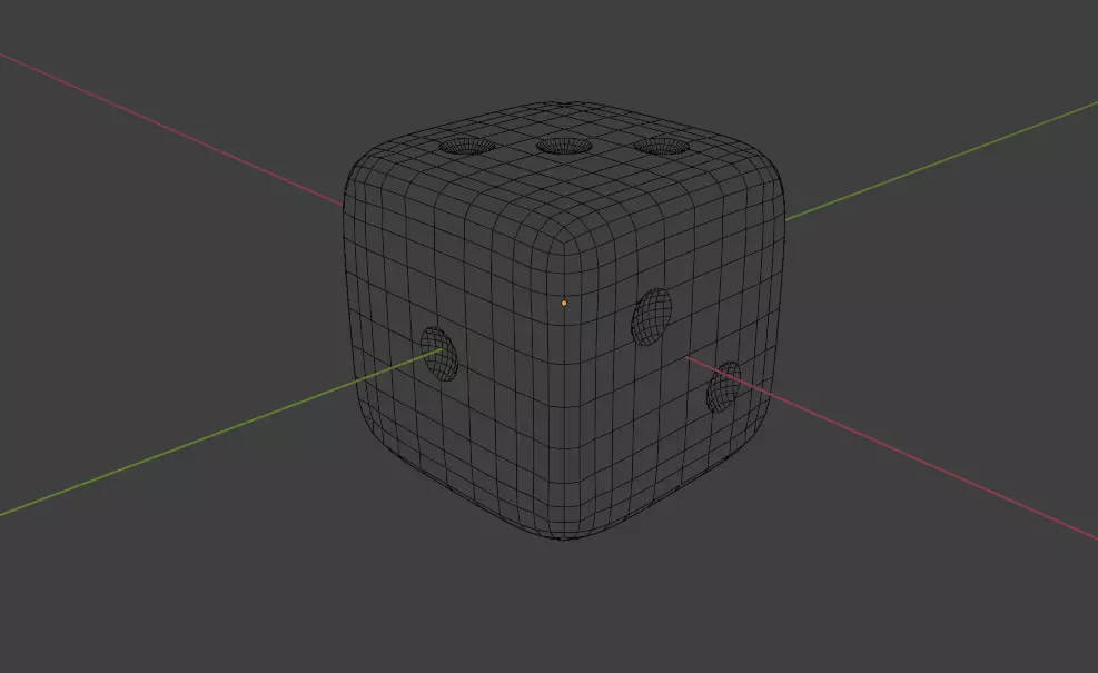 dice - 18mm Free low-poly 3D model_6