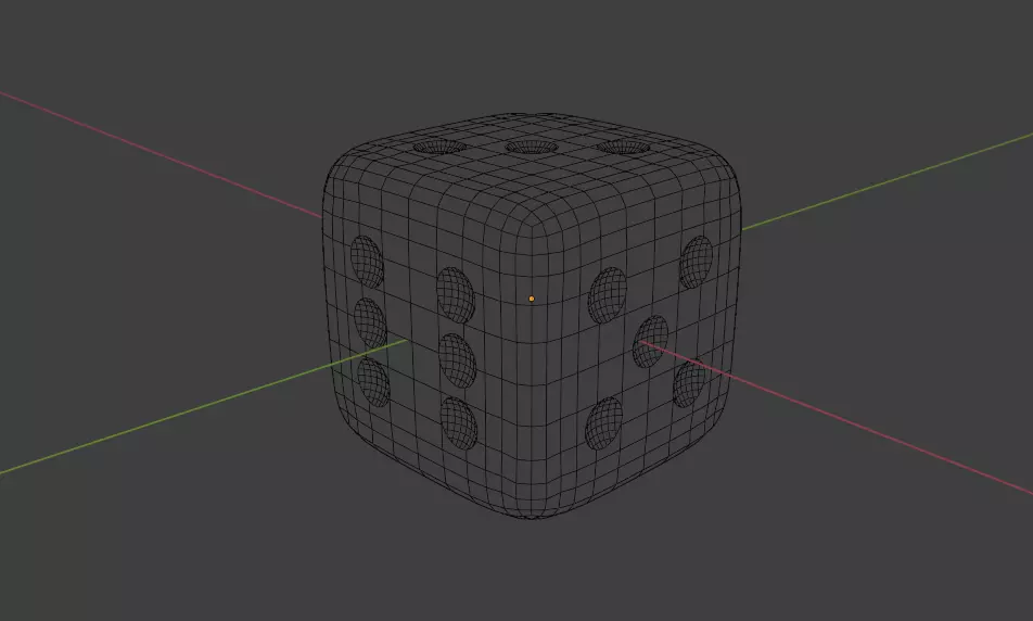 dice - 18mm Free low-poly 3D model_5