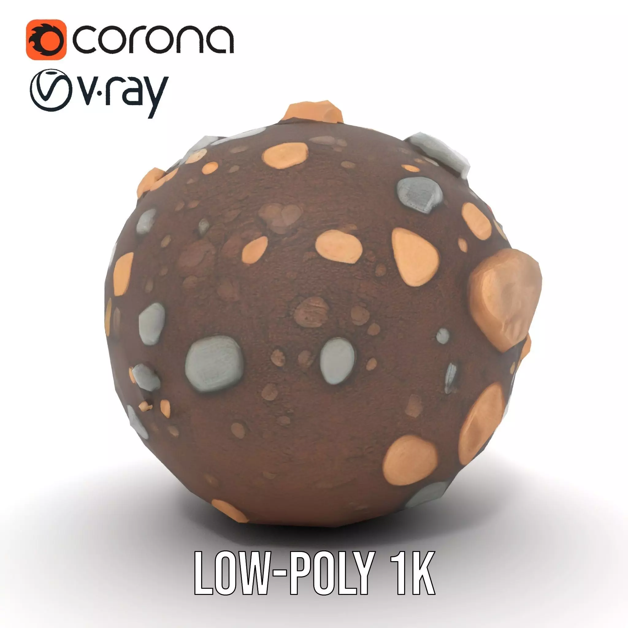 Rocky Terrain Sphere model pack Texture_9