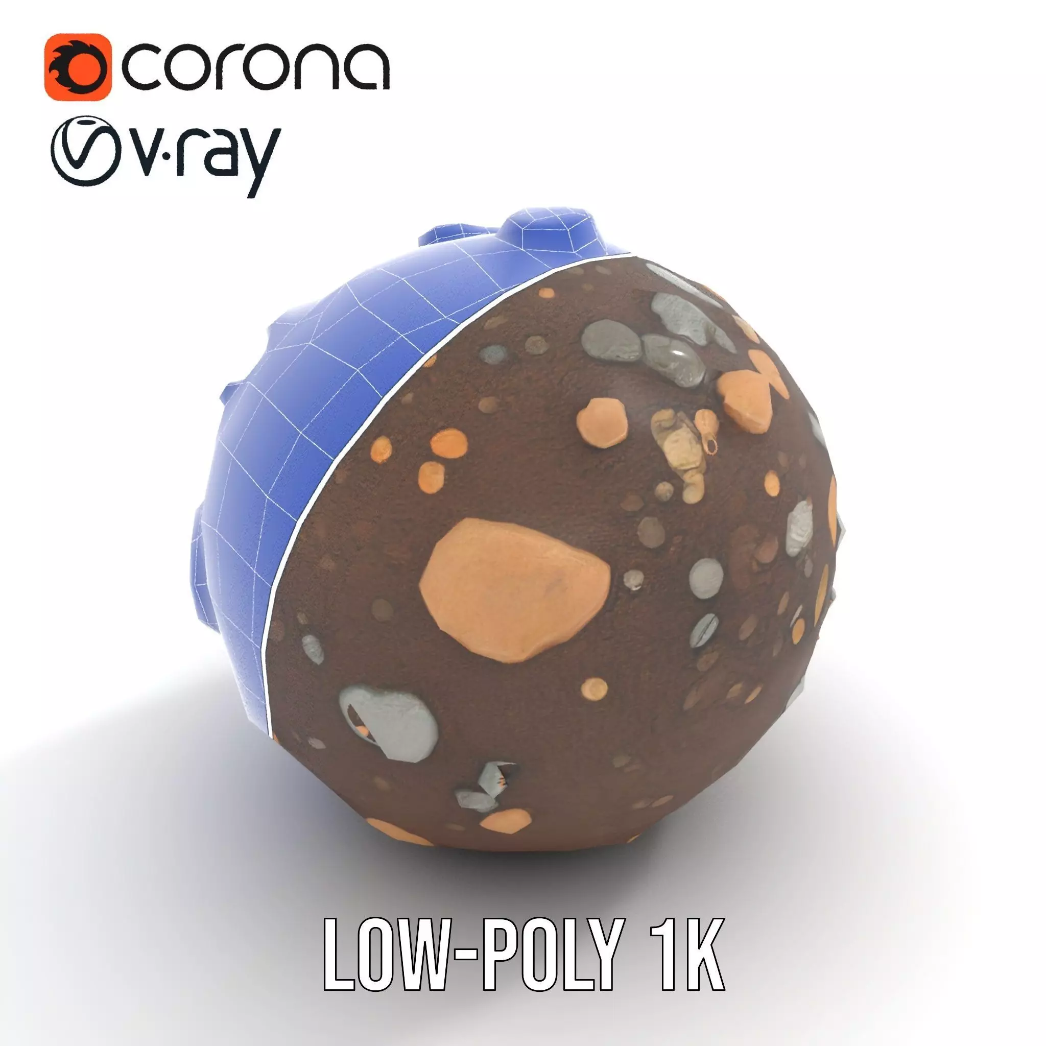 Rocky Terrain Sphere model pack Texture_22