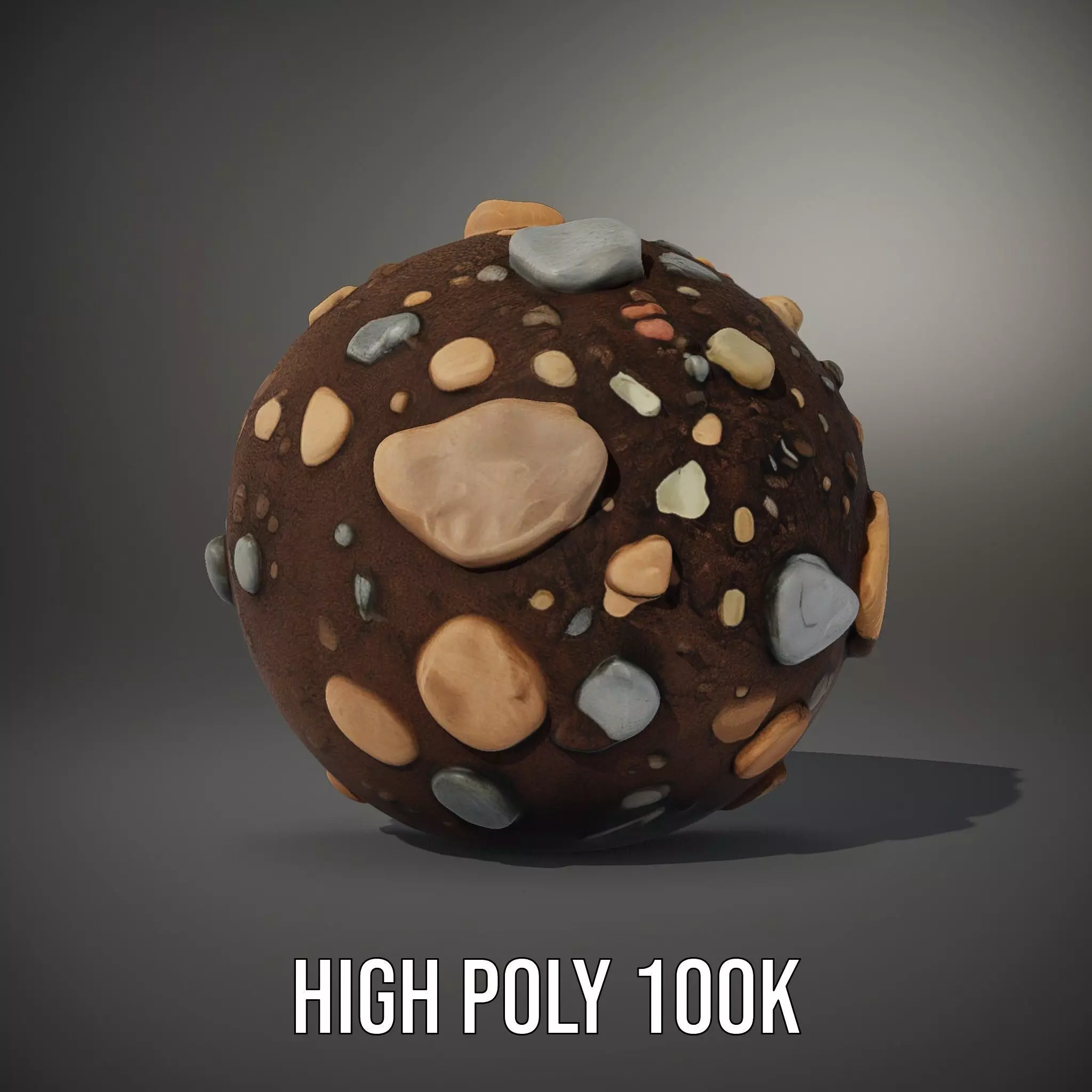 Rocky Terrain Sphere model pack Texture_10