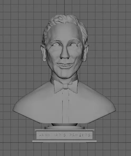 Depth and humanity 3D print model_0