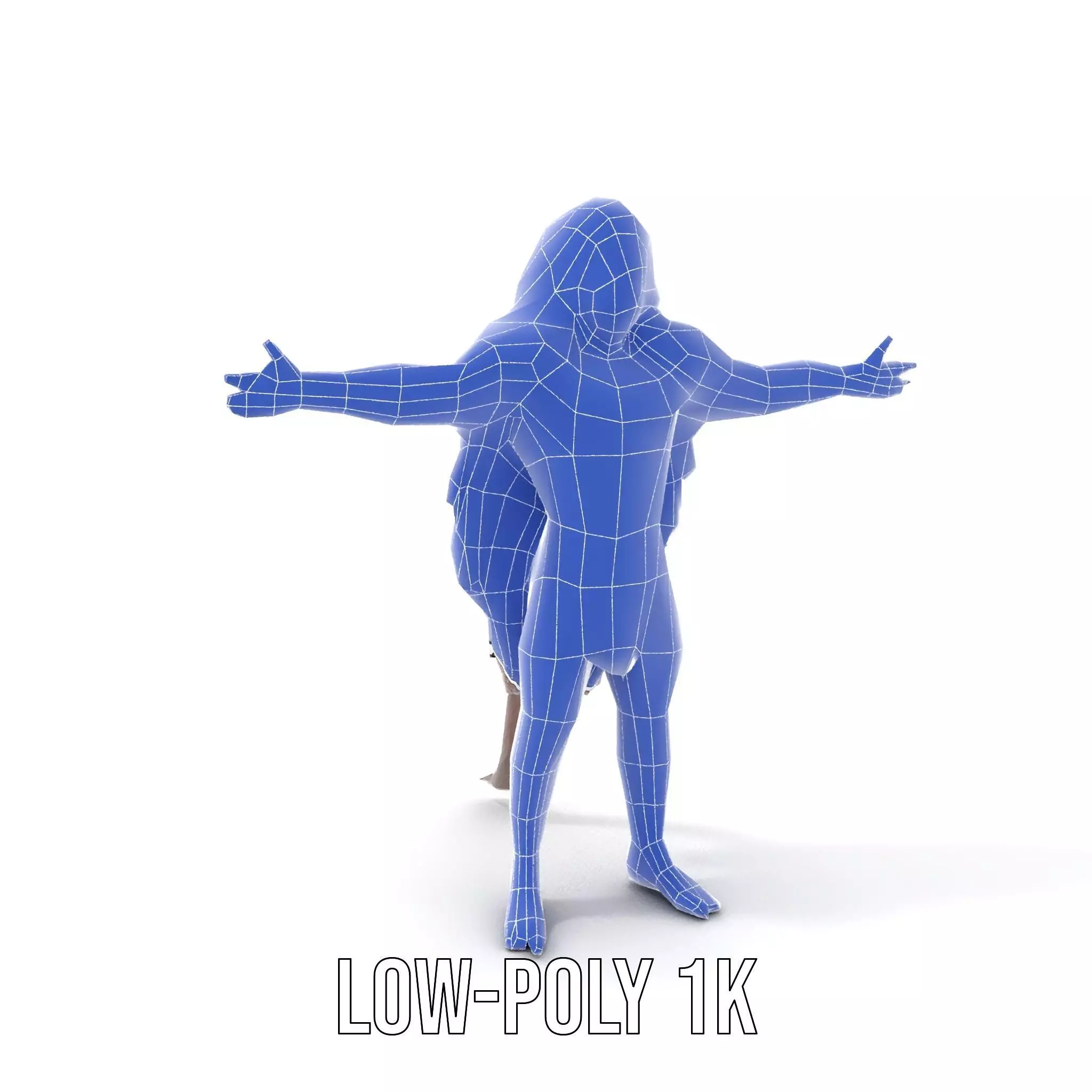 Ferocious Beast Warrior model pack Low-poly 3D model_28