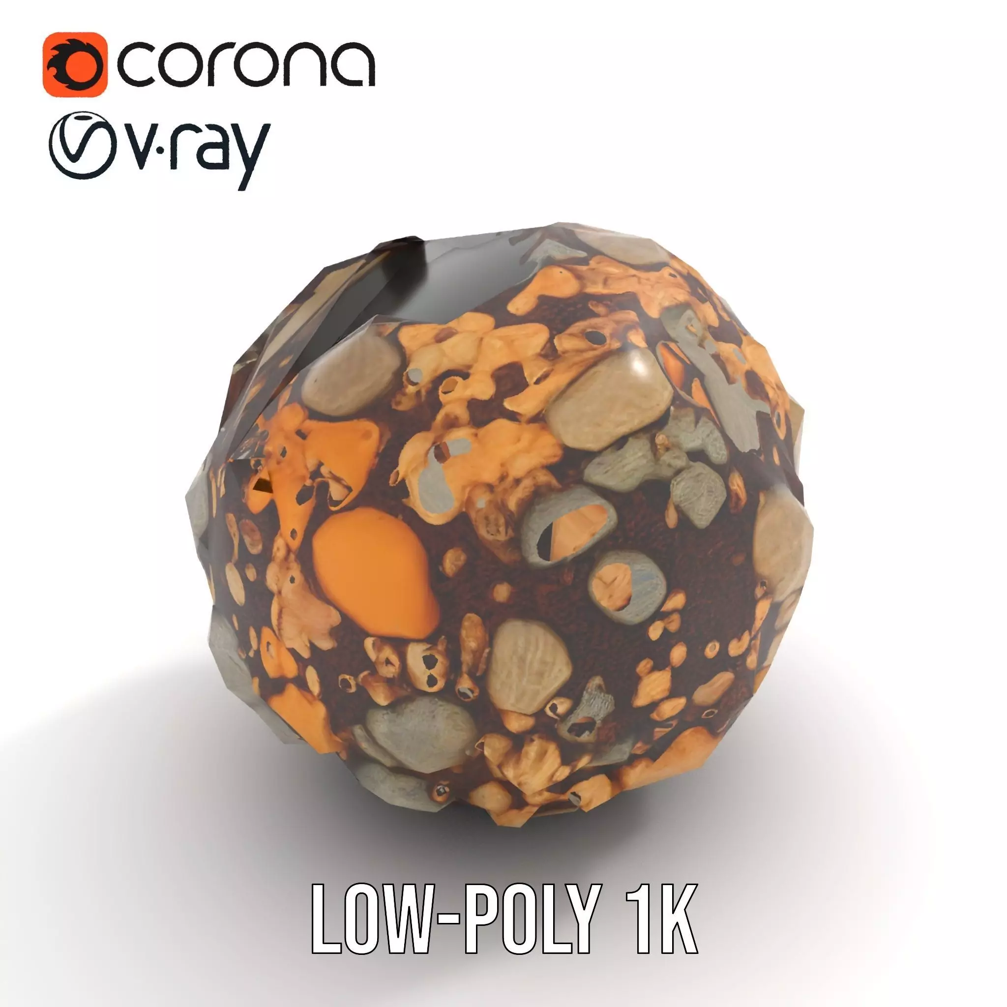 Natural Pebble Surface model pack Texture_16