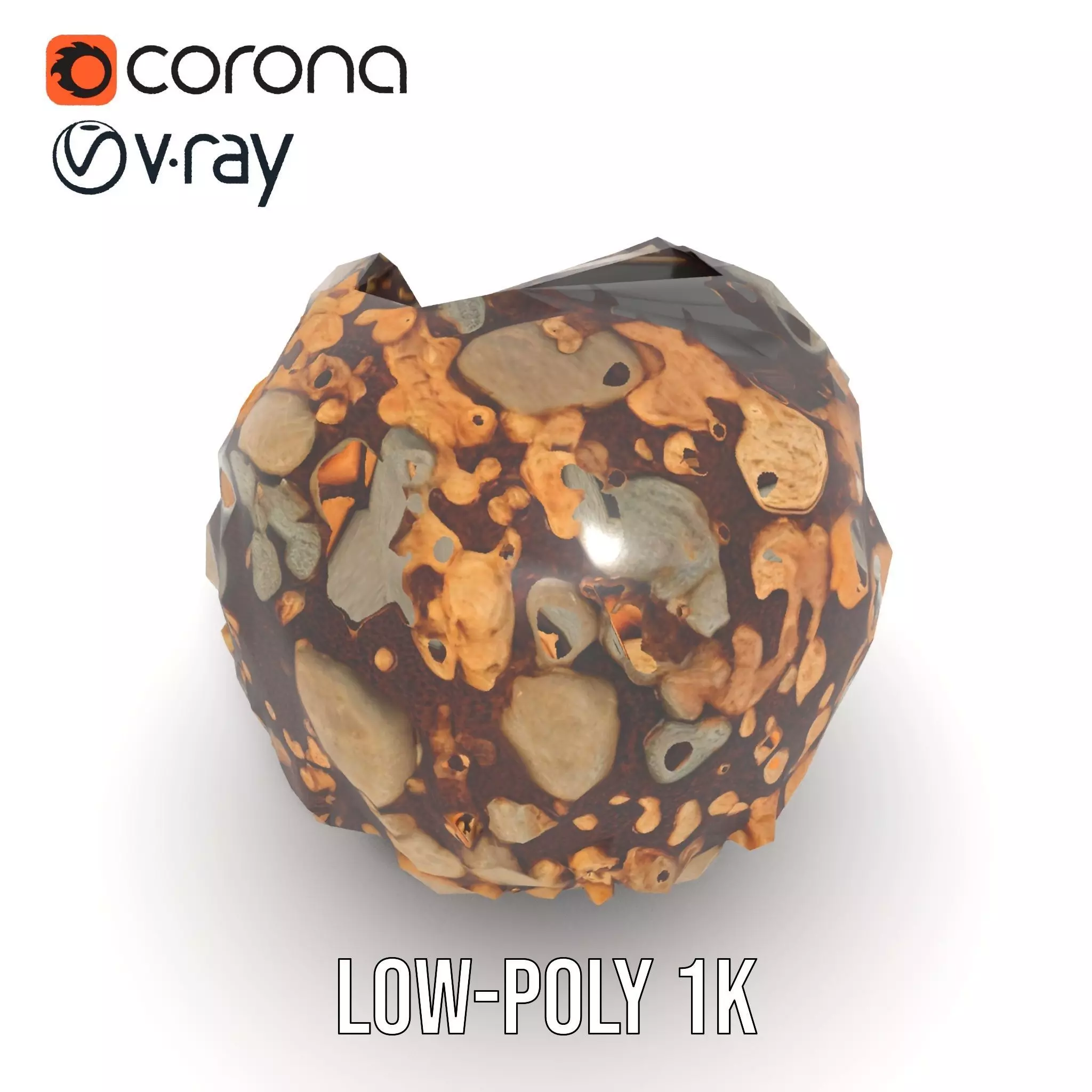 Natural Pebble Surface model pack Texture_14