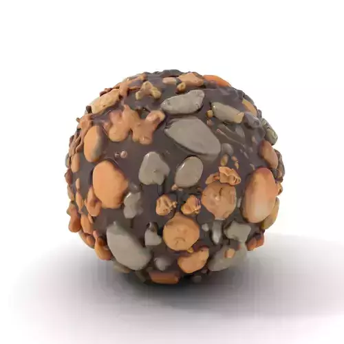 Natural Pebble Surface model pack Texture