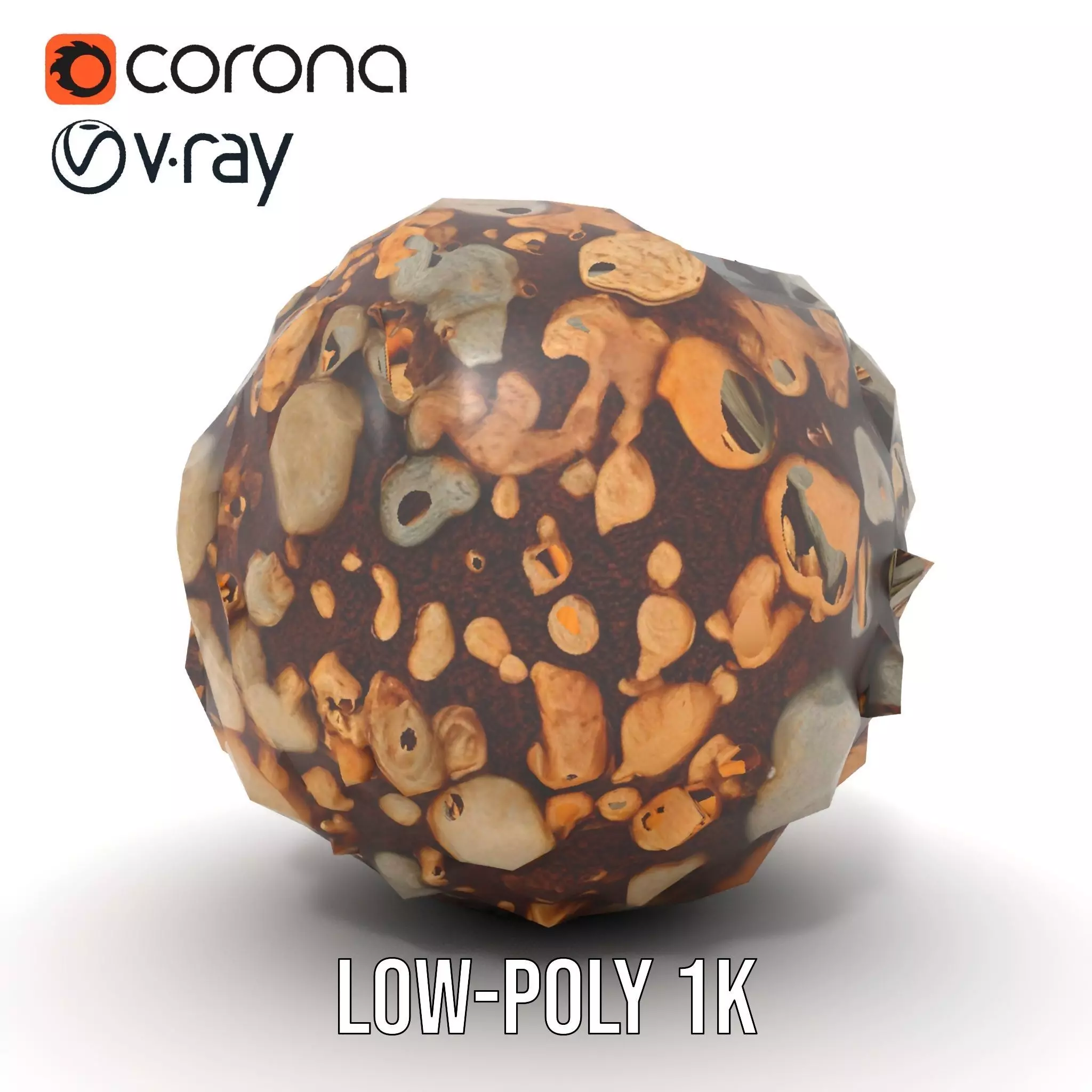 Natural Pebble Surface model pack Texture_9