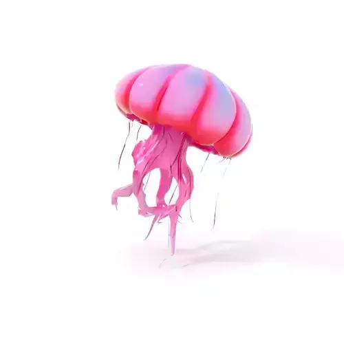 Vibrant Jellyfish model pack