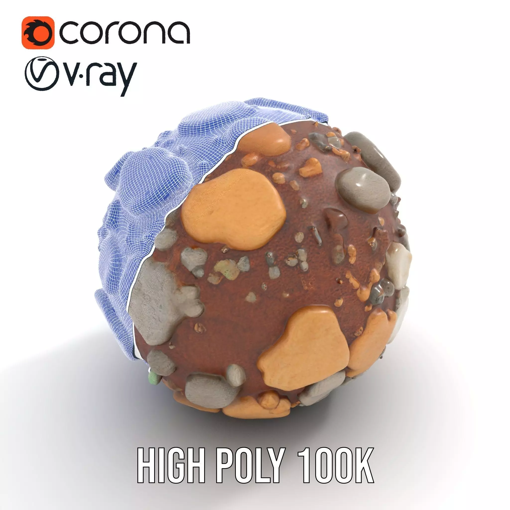 Rugged Terrain Texture model pack Texture_29