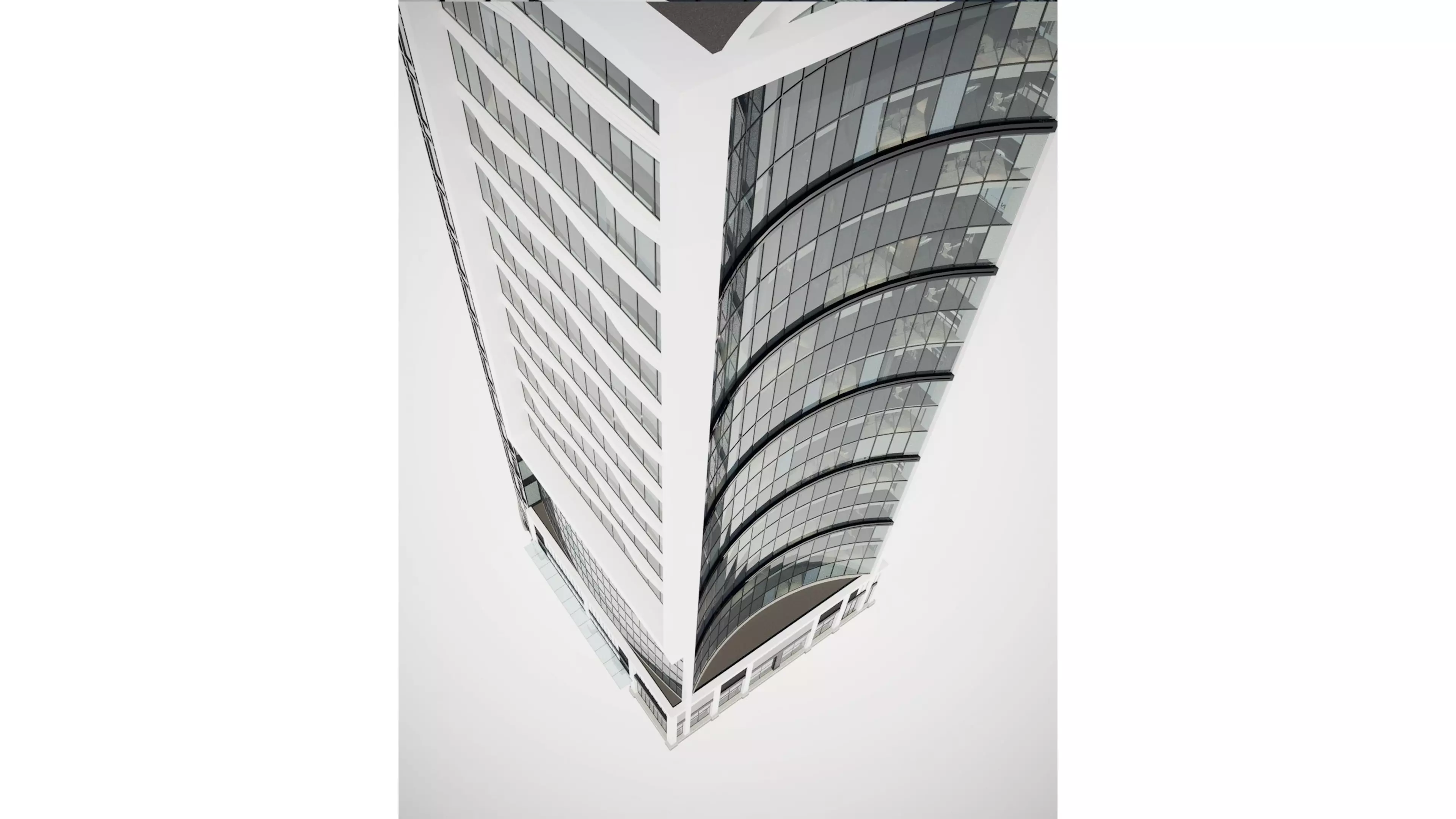 Skyscraper Glasstower 3D model_3