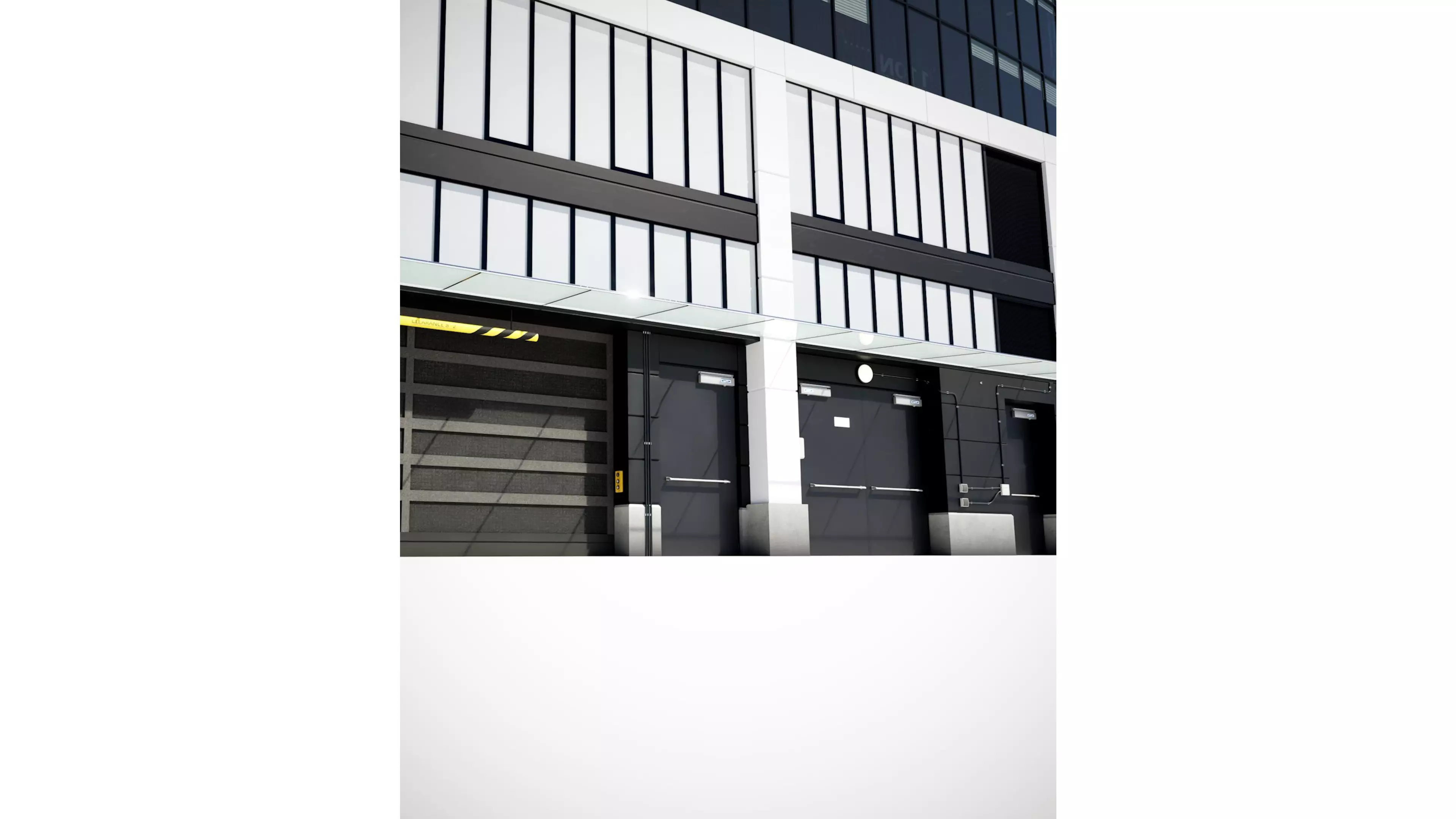 Skyscraper Glasstower 3D model_6